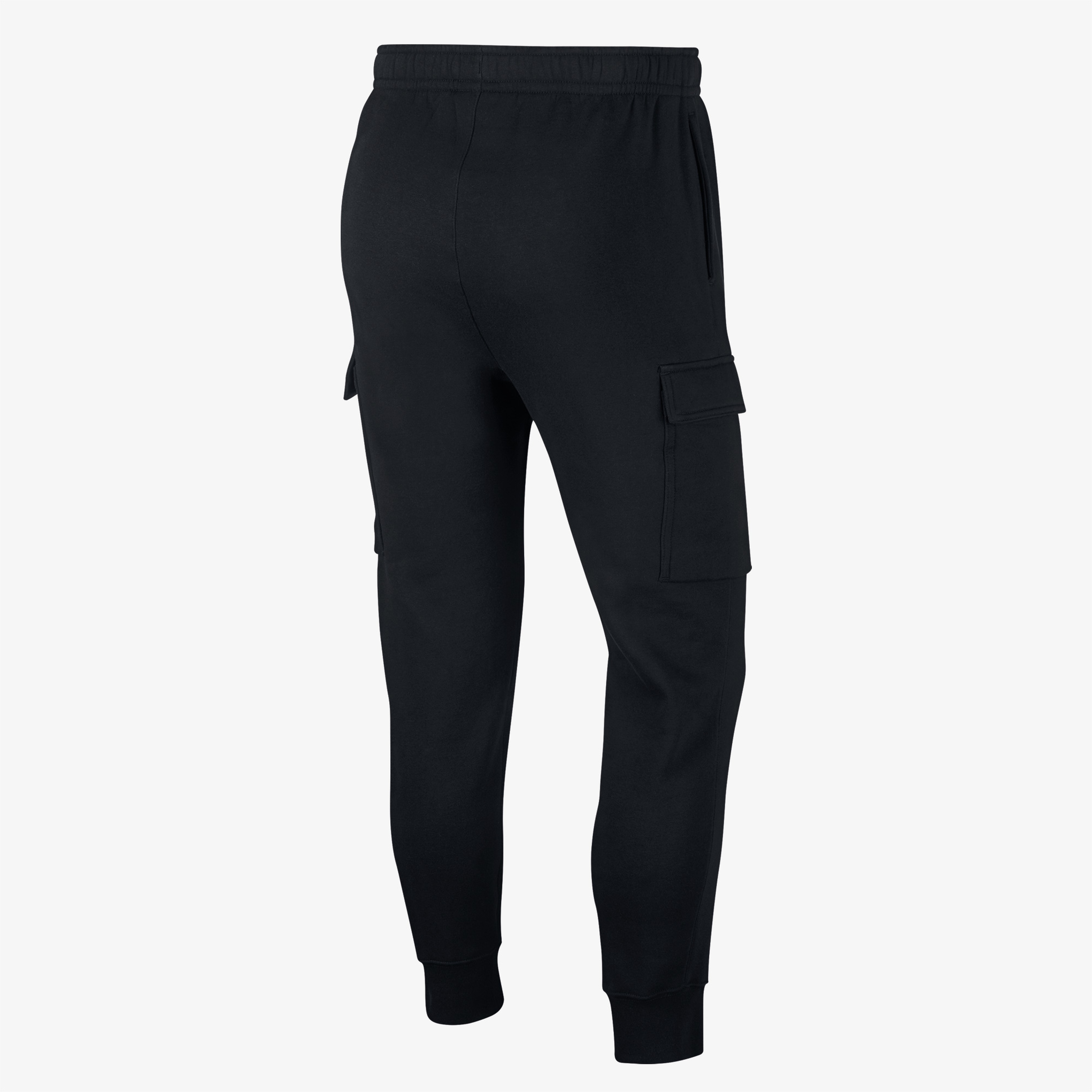 Nike Club Fleece Cargo Trousers Erkek Siyah Eşofman Altı