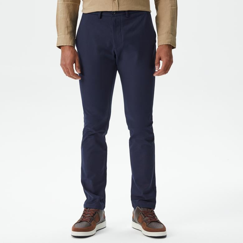 Erkek Slim Fit Lacivert Pantolon
