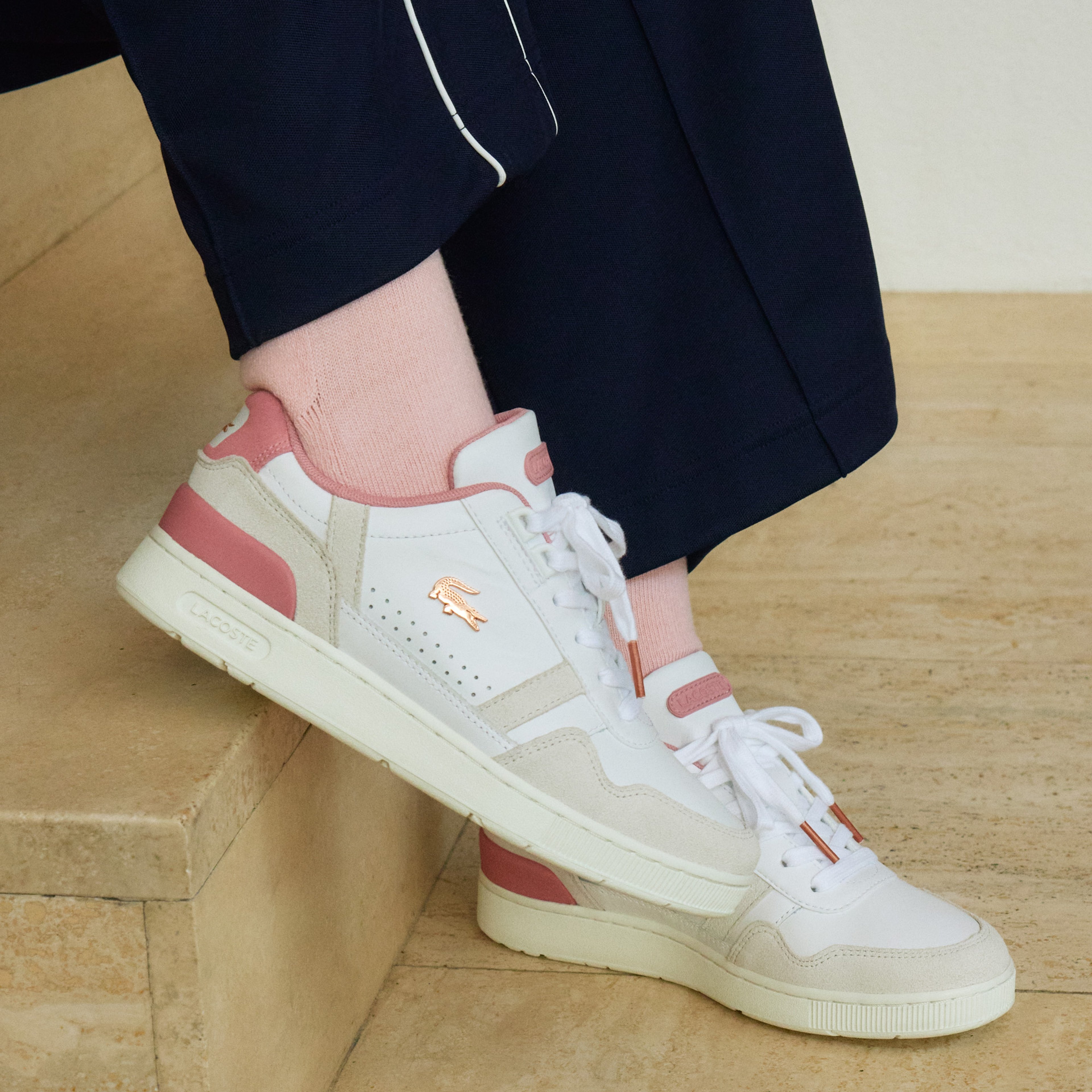 T-Clip Kadın Beyaz Sneaker