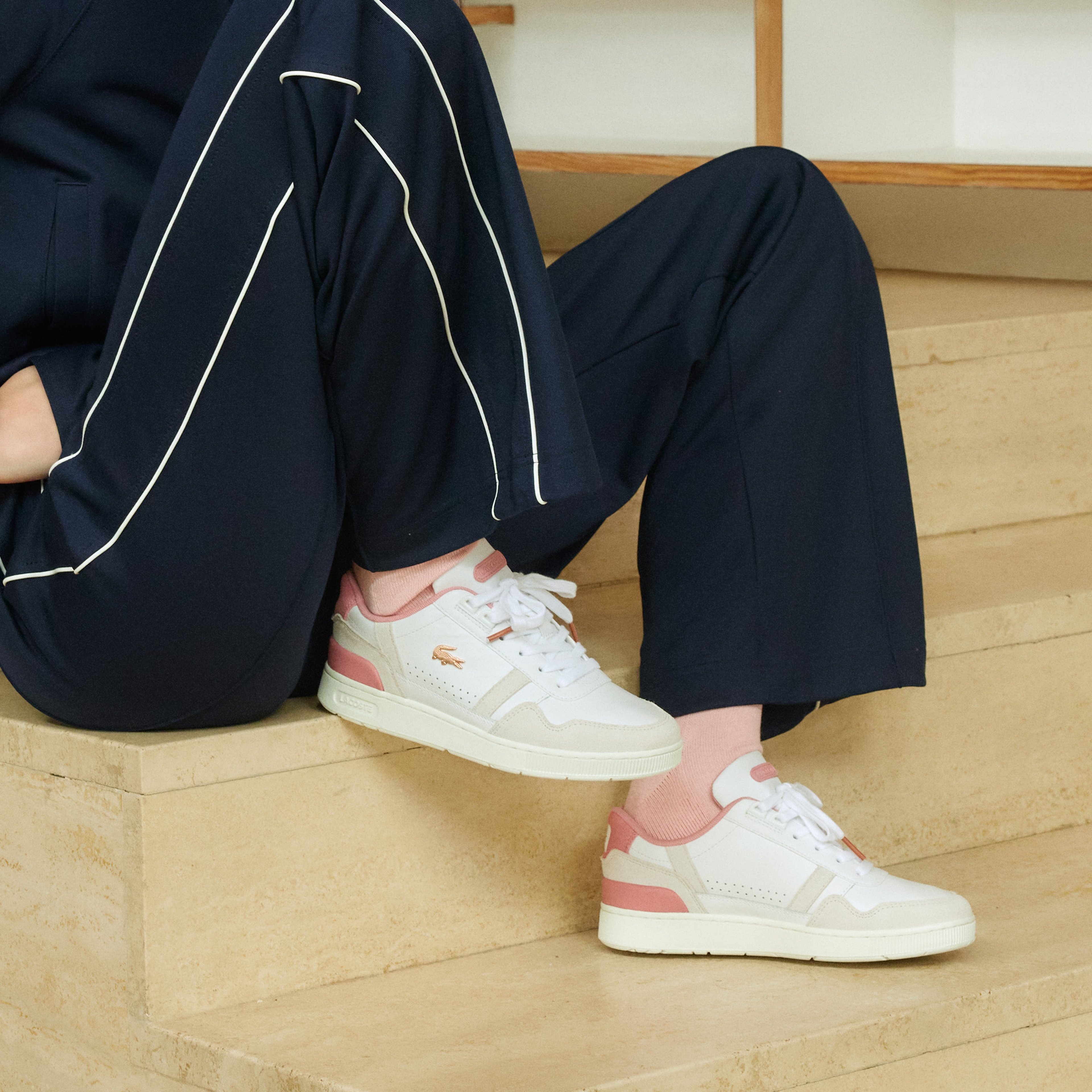 T-Clip Kadın Beyaz Sneaker