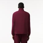 Erkek Kapüşonlu Bordo Ceket