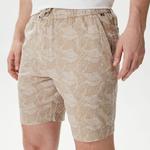 Nautica Erkek Bej Keten Bermuda