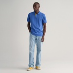 GANT Erkek Mavi Regular Fit Polo