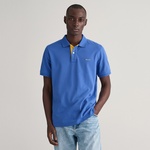 GANT Erkek Mavi Regular Fit Polo