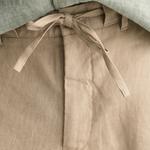 GANT Erkek Bej Relaxed Fit Keten Pantolon