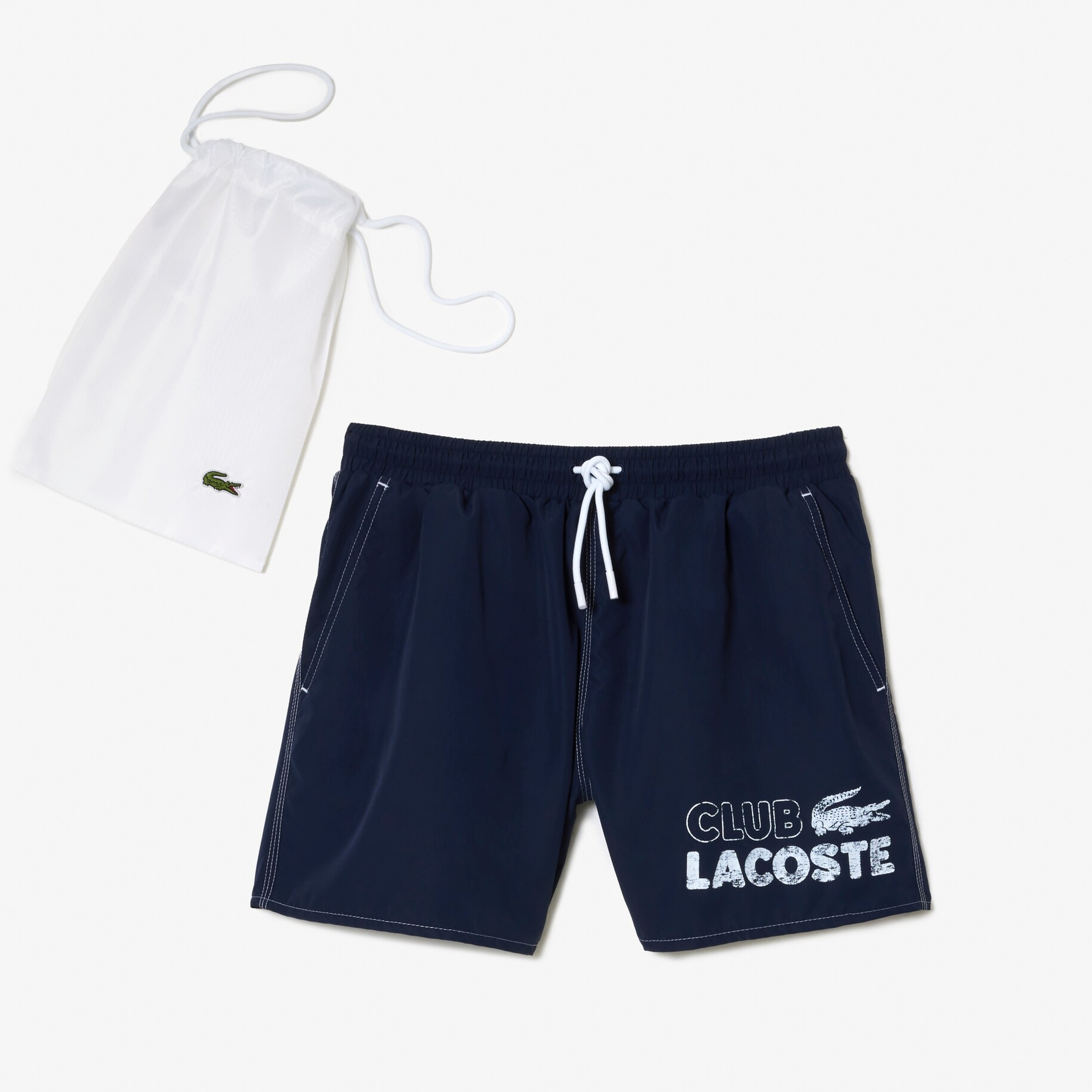 Lacoste Erkek Lacivert Deniz Şortu