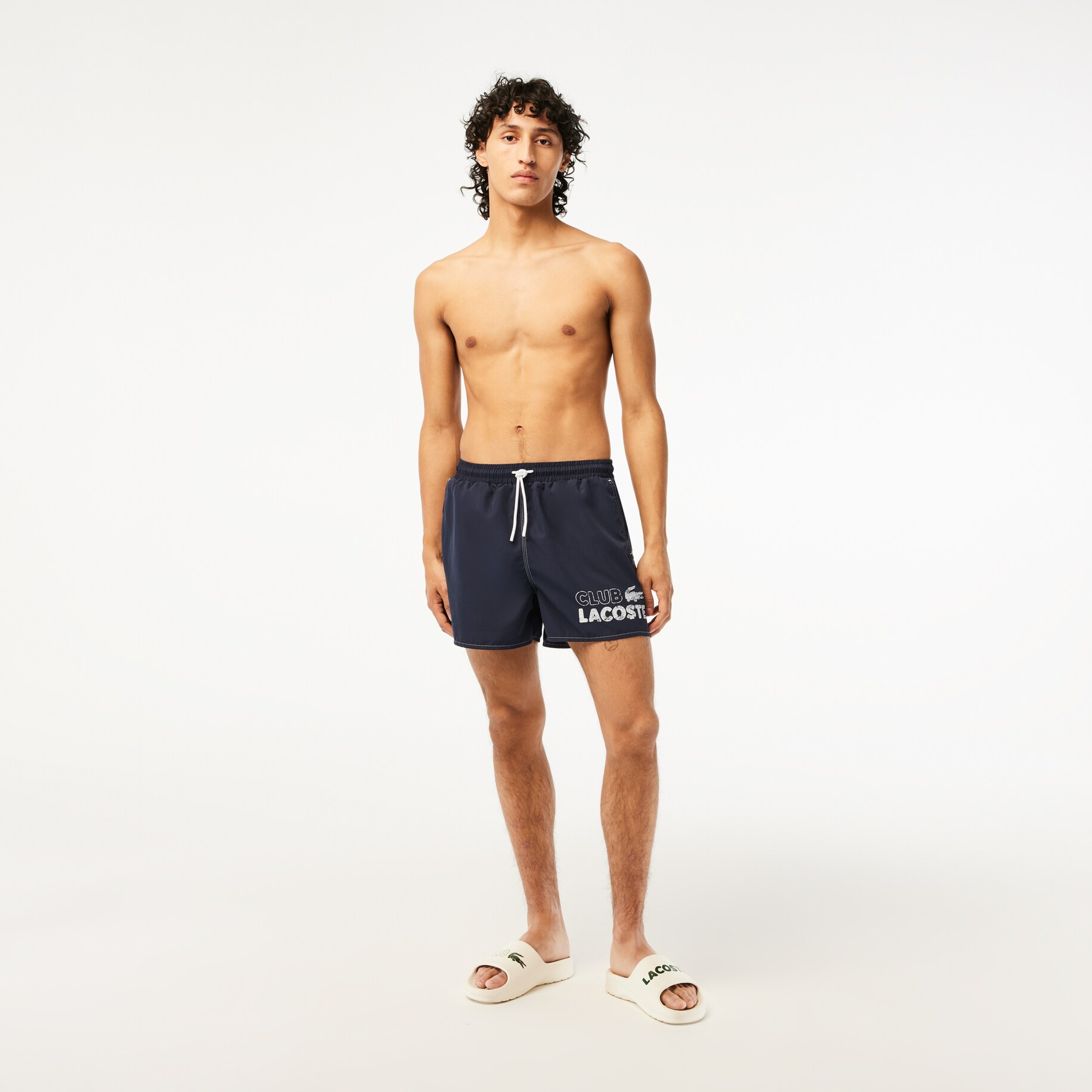 Lacoste Erkek Lacivert Deniz Şortu