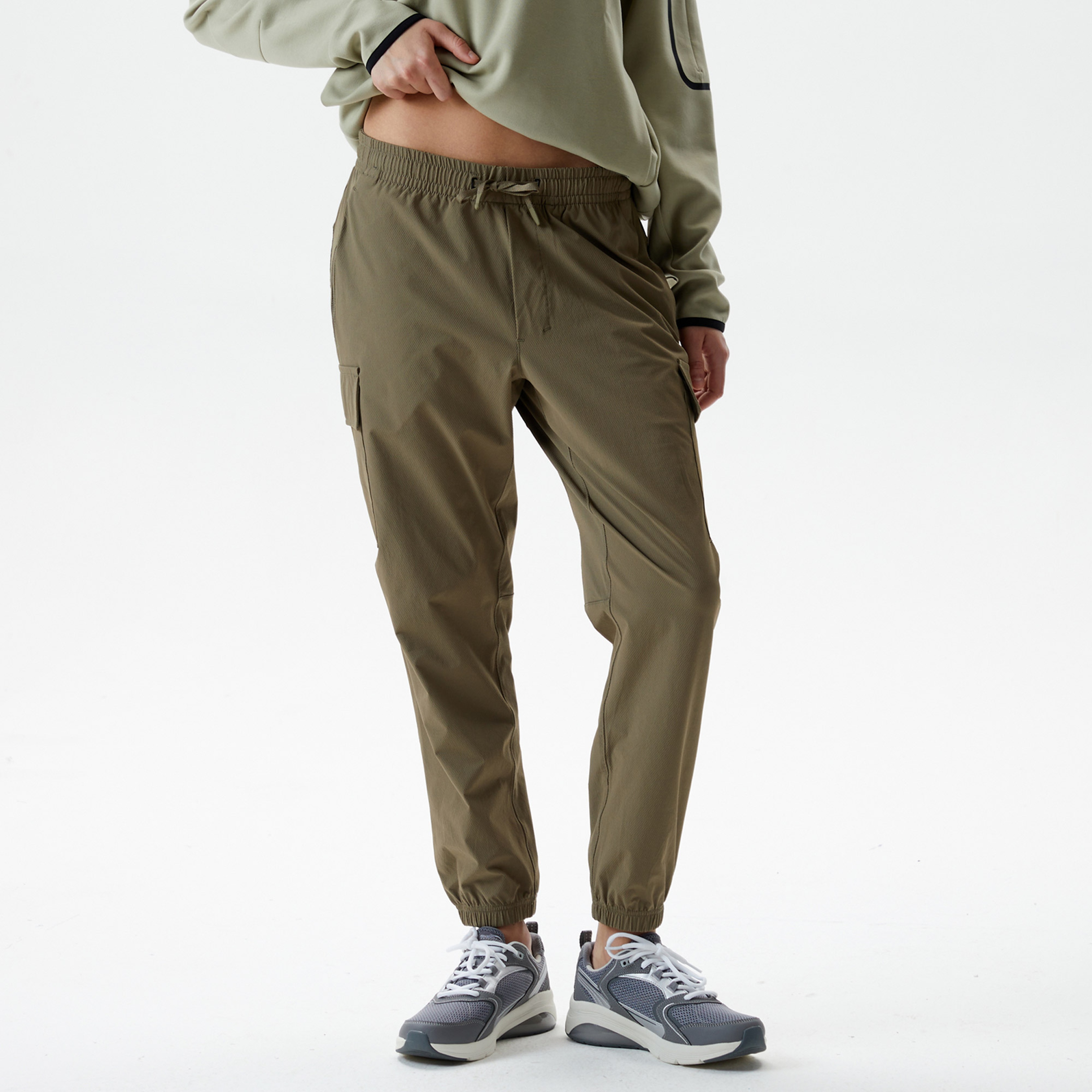 Born Minho Kadın Haki Eşofman Altı