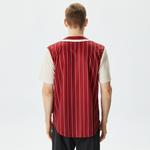 Karl Kani Trekking Block Pinstripe Baseball Erkek Kırmızı Gömlek