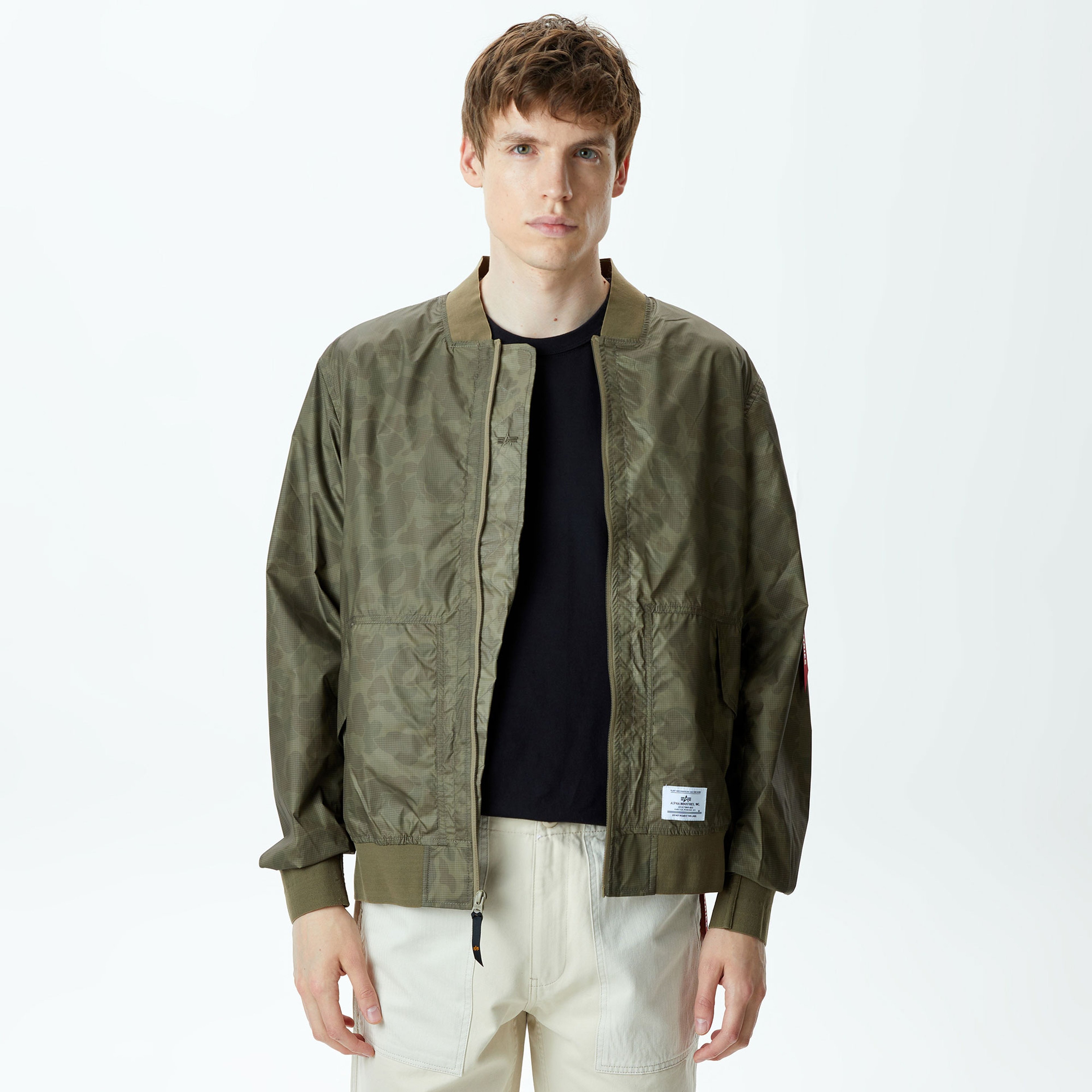 Alpha Industries L-2B Packaway Flight Erkek Yeşil Ceket