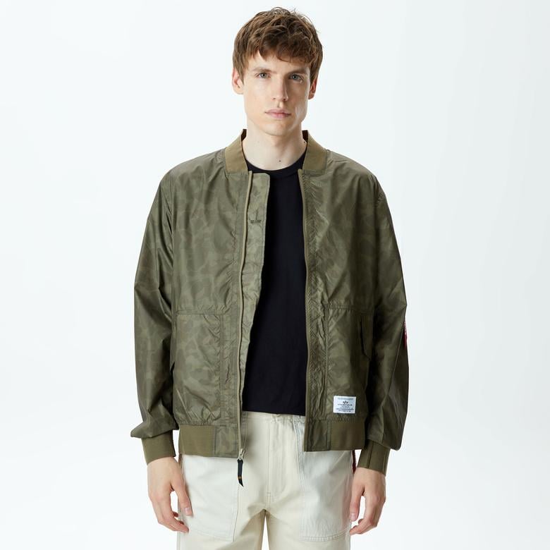 Alpha Industries L-2B Packaway Flight Erkek Yeşil Ceket