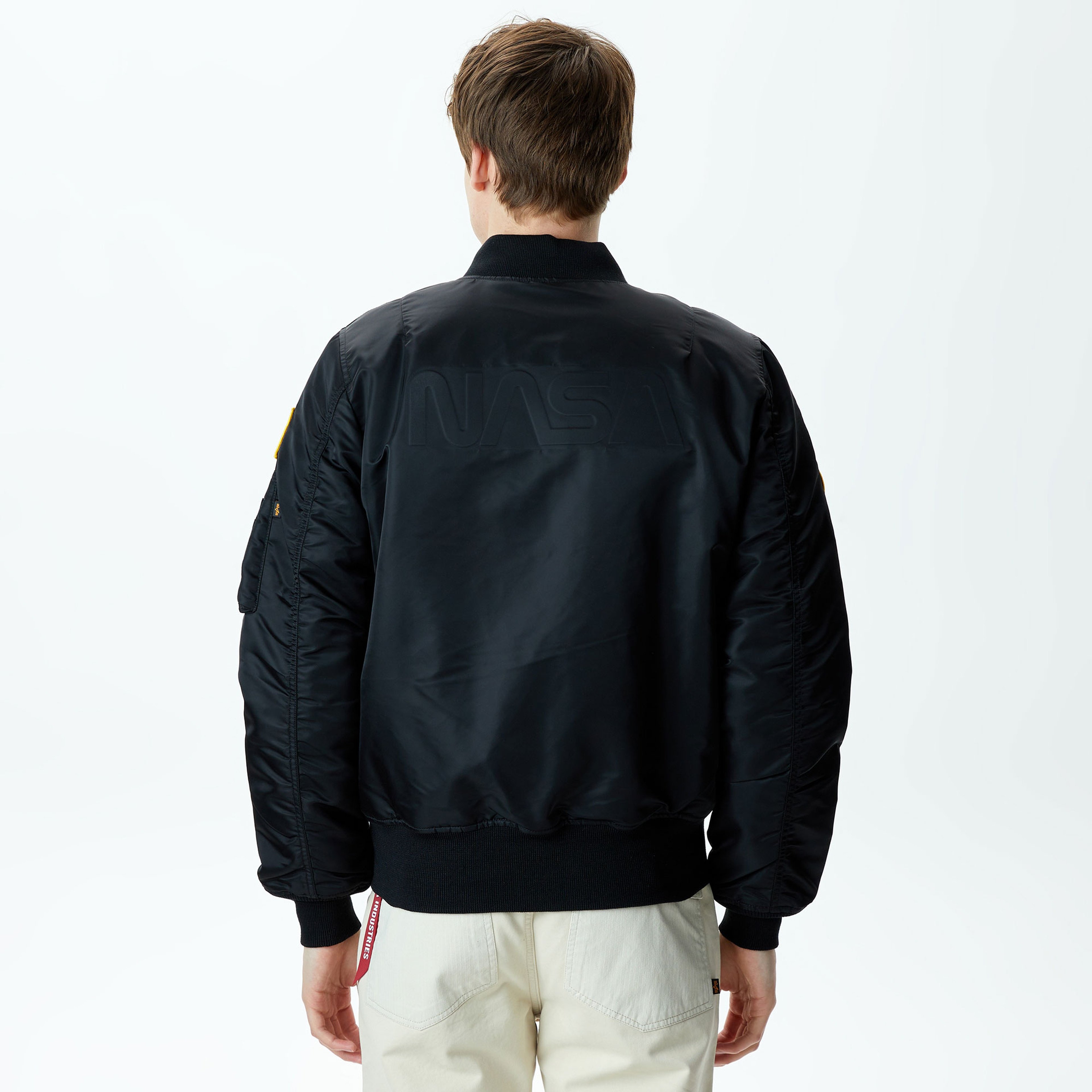Alpha Industries Nasa Ma-1 Flight Gen Erkek Siyah Ceket