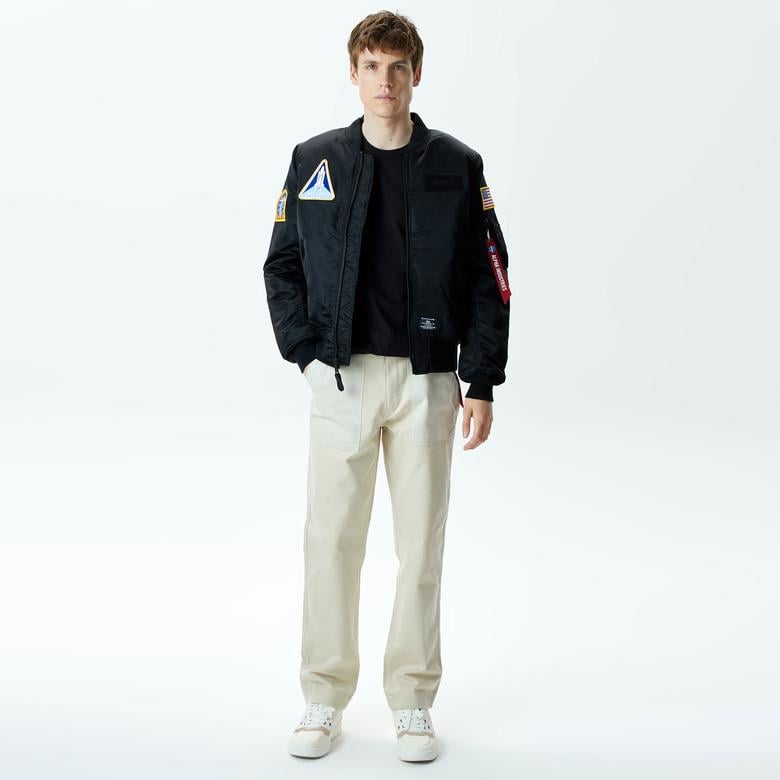 Alpha Industries Nasa Ma-1 Flight Gen Erkek Siyah Ceket