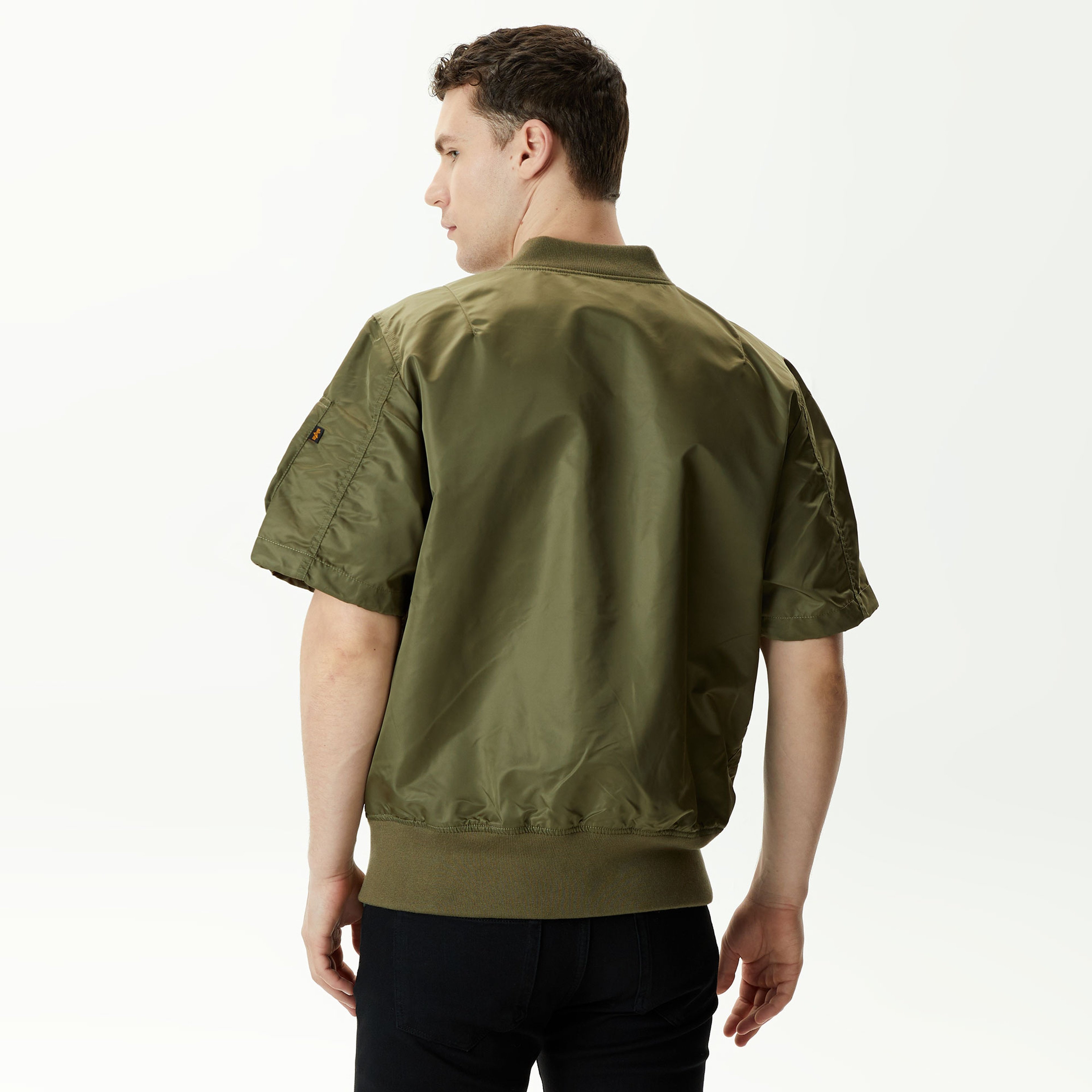 Alpha Industries L-2B Sleeve Flight Unisex Yeşil Ceket