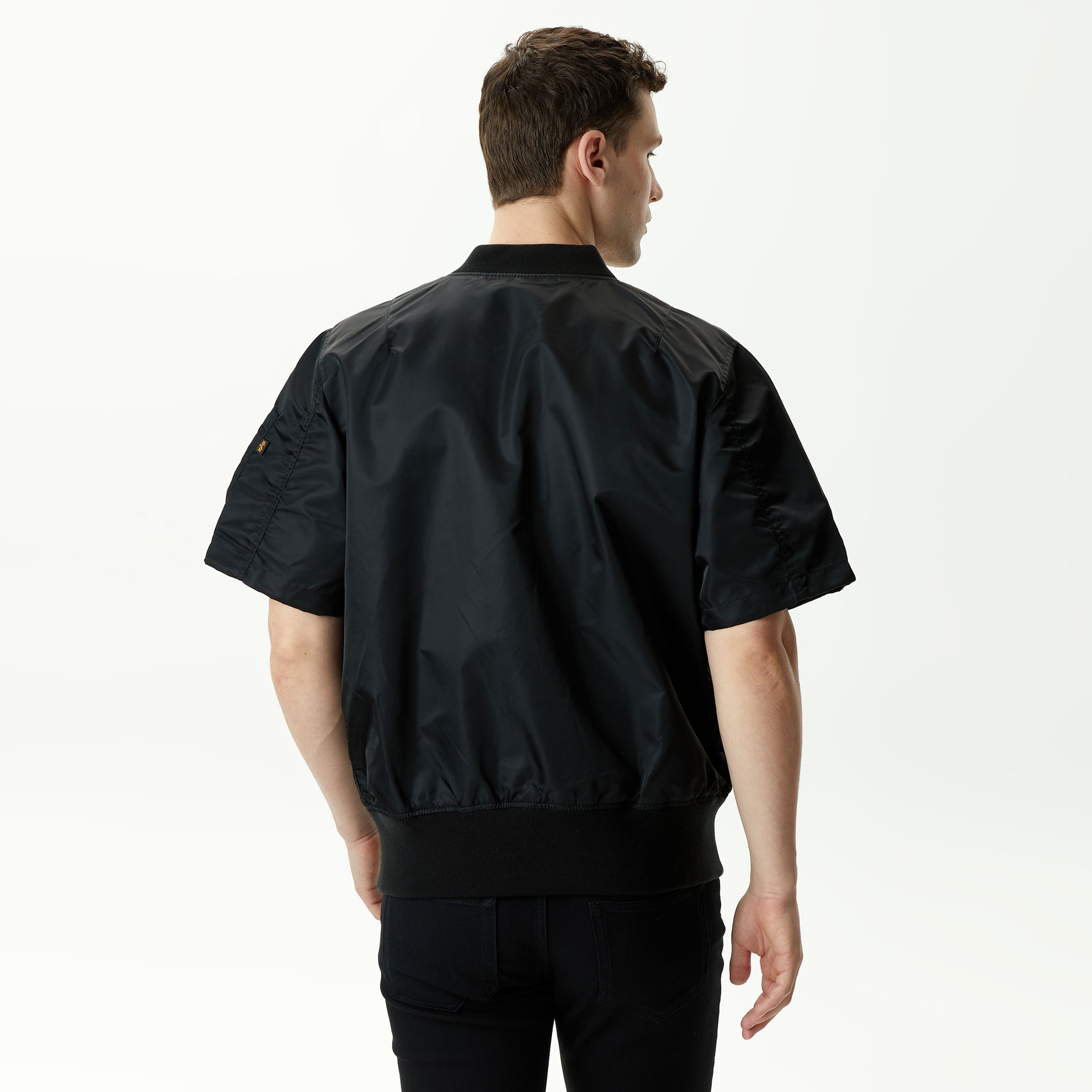 Alpha Industries L-2B Sleeve Flight Unisex Siyah Ceket