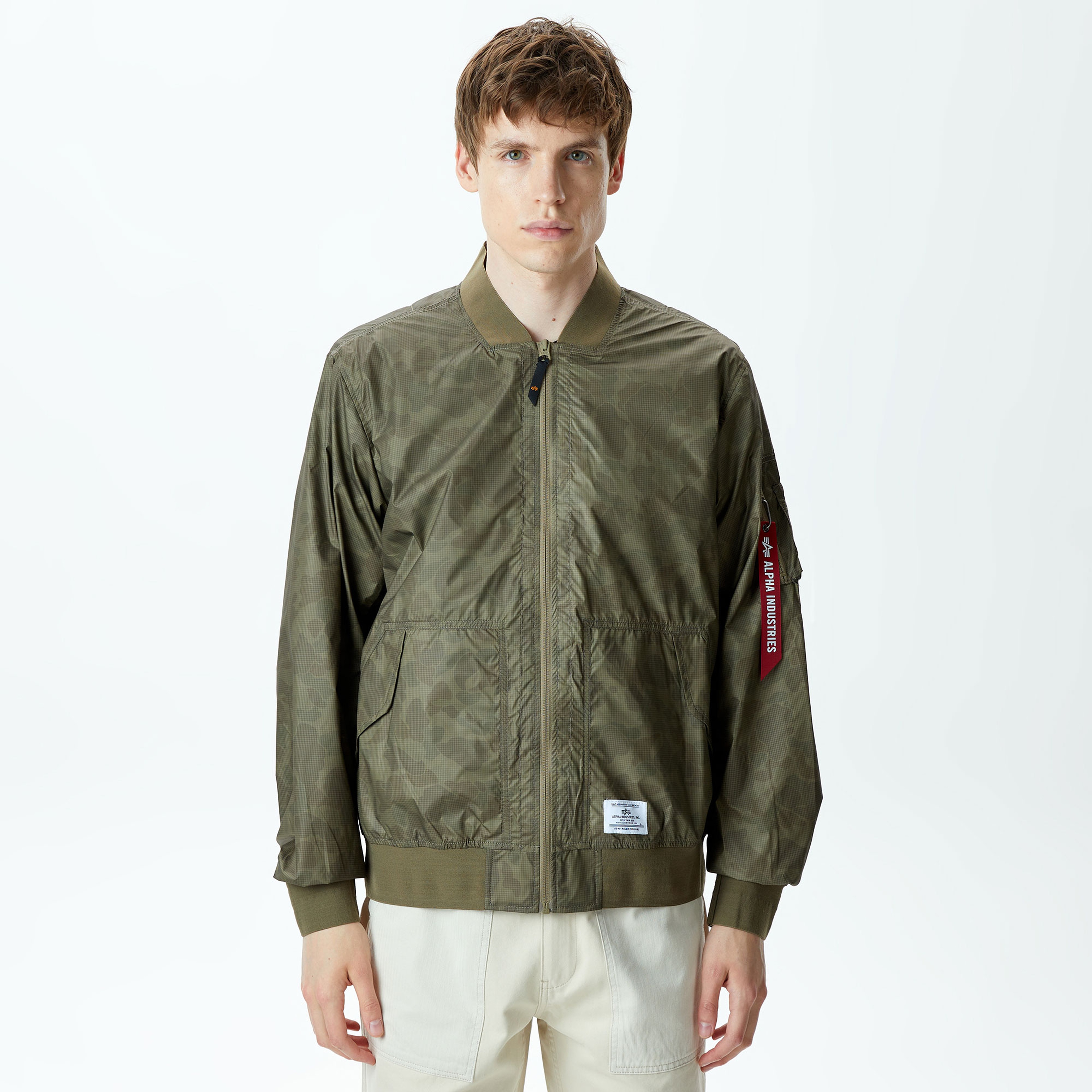 Alpha Industries L-2B Packaway Flight Erkek Yeşil Ceket