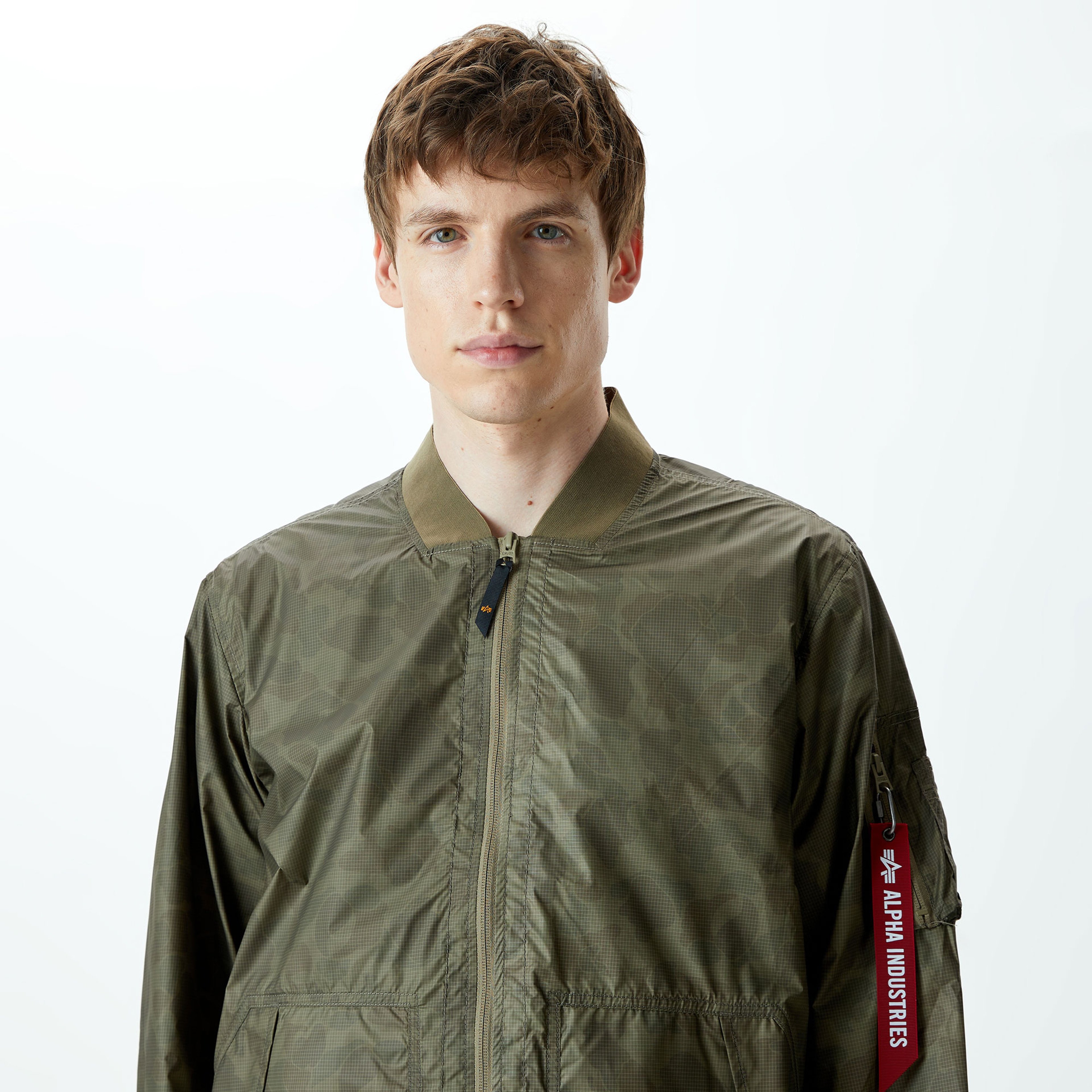 Alpha Industries L-2B Packaway Flight Erkek Yeşil Ceket