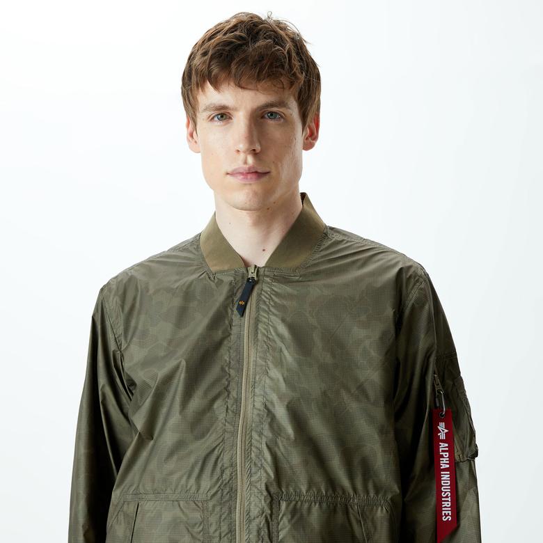 Alpha Industries L-2B Packaway Flight Erkek Yeşil Ceket