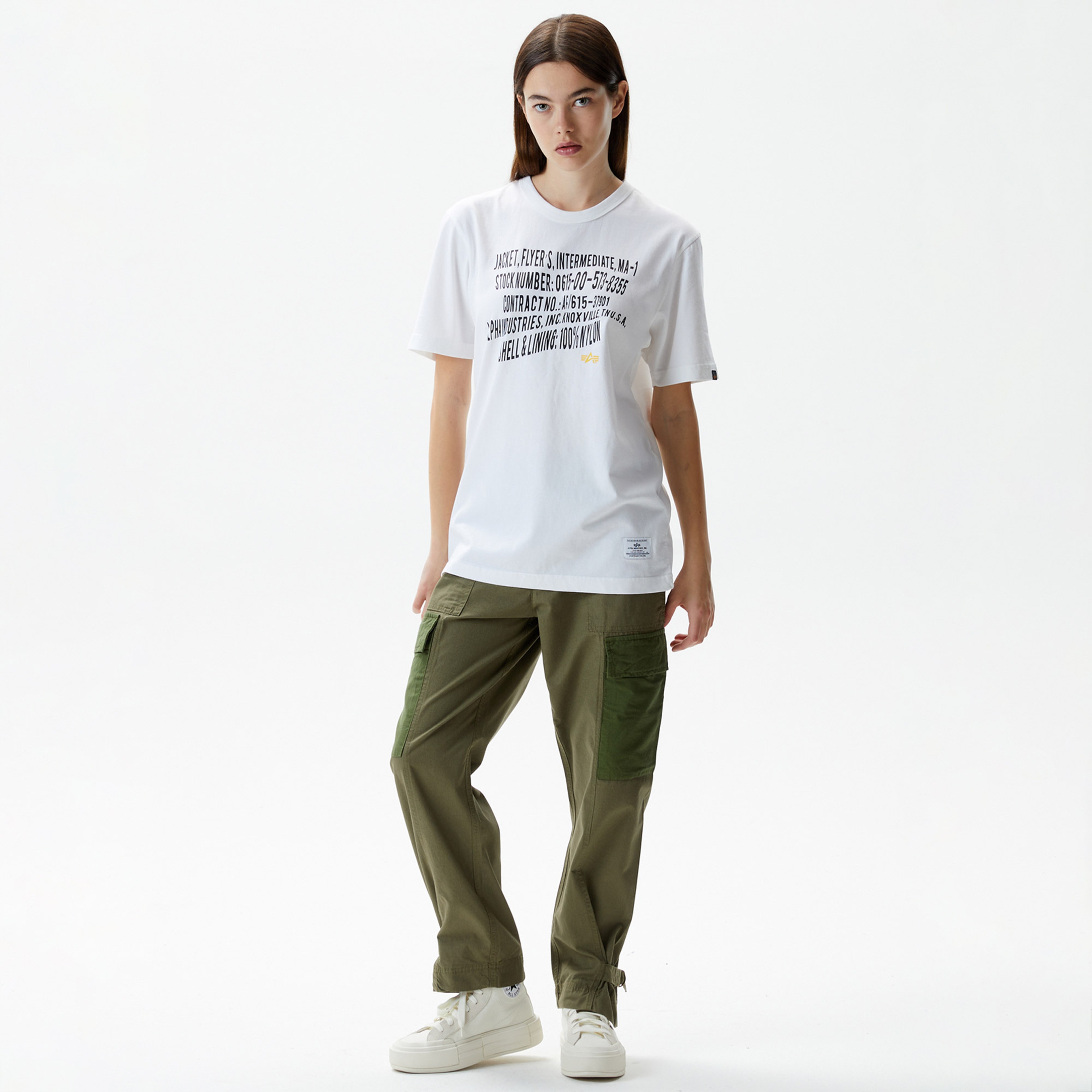 Alpha Industries Lightweight Kadın Yeşil Pantolon