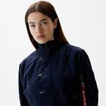 Alpha Industries Us Navy Cropped Deck Hooked Mod Kadın Mavi Ceket