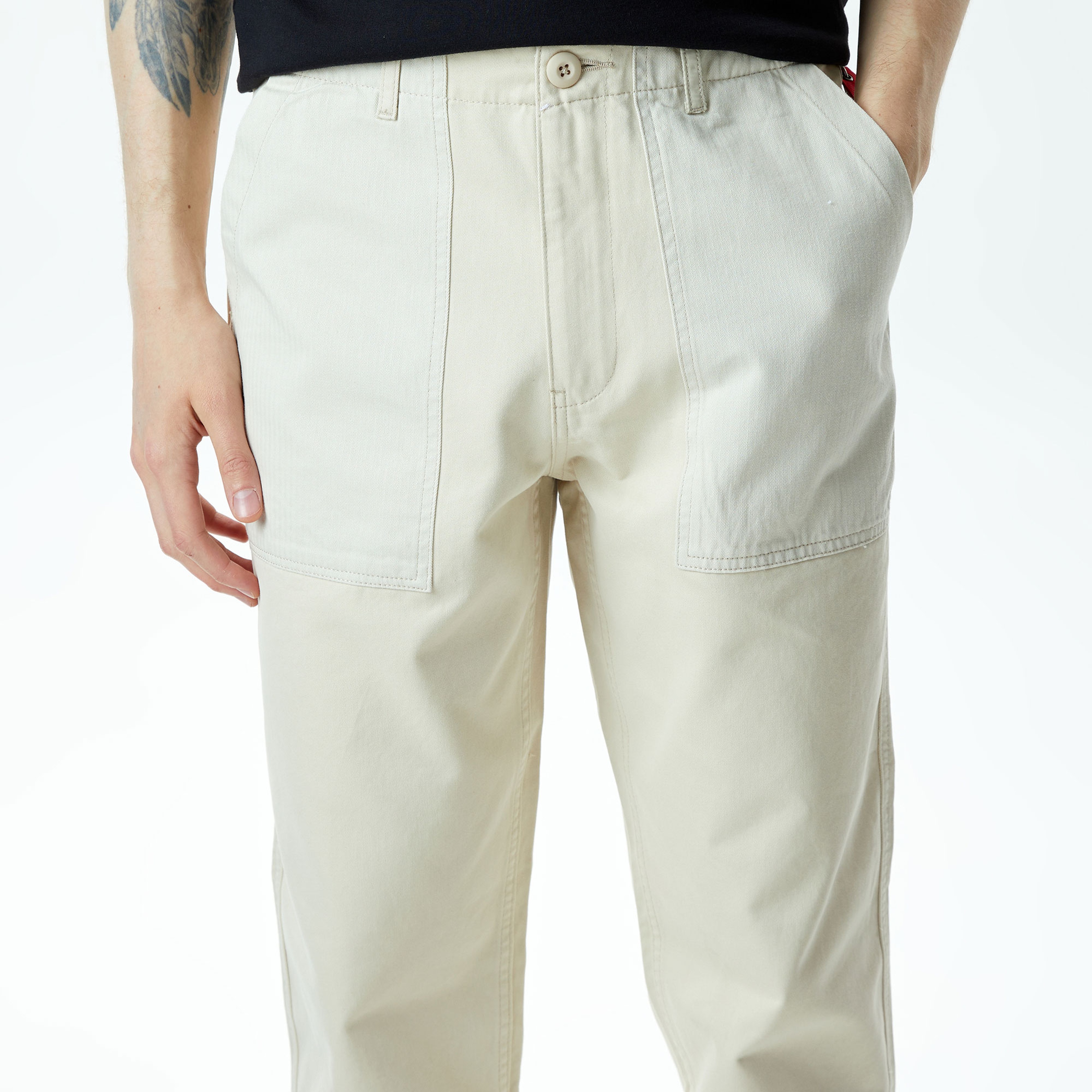 Alpha Industries Fatigue Erkek Krem Pantolon