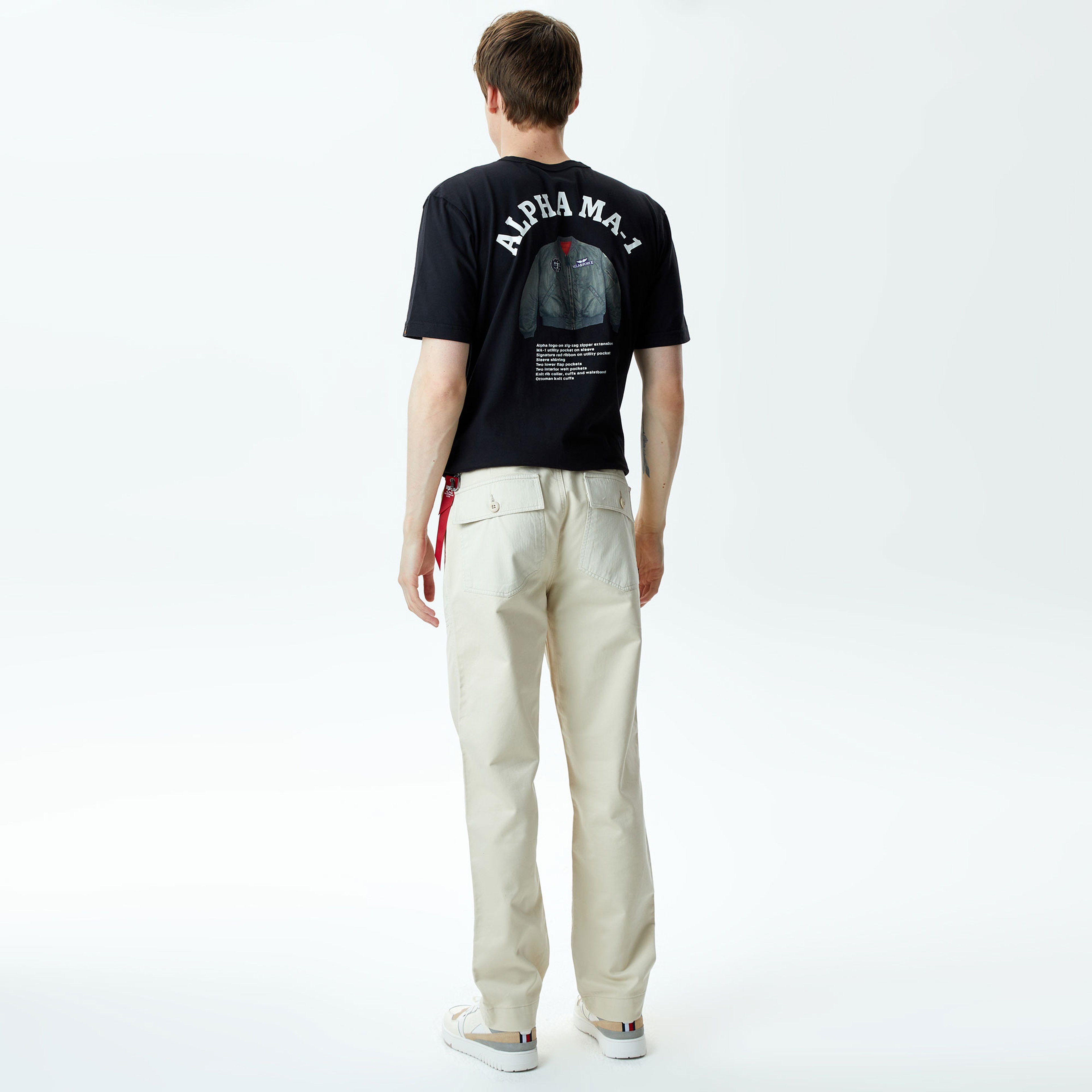 Alpha Industries Fatigue Erkek Krem Pantolon
