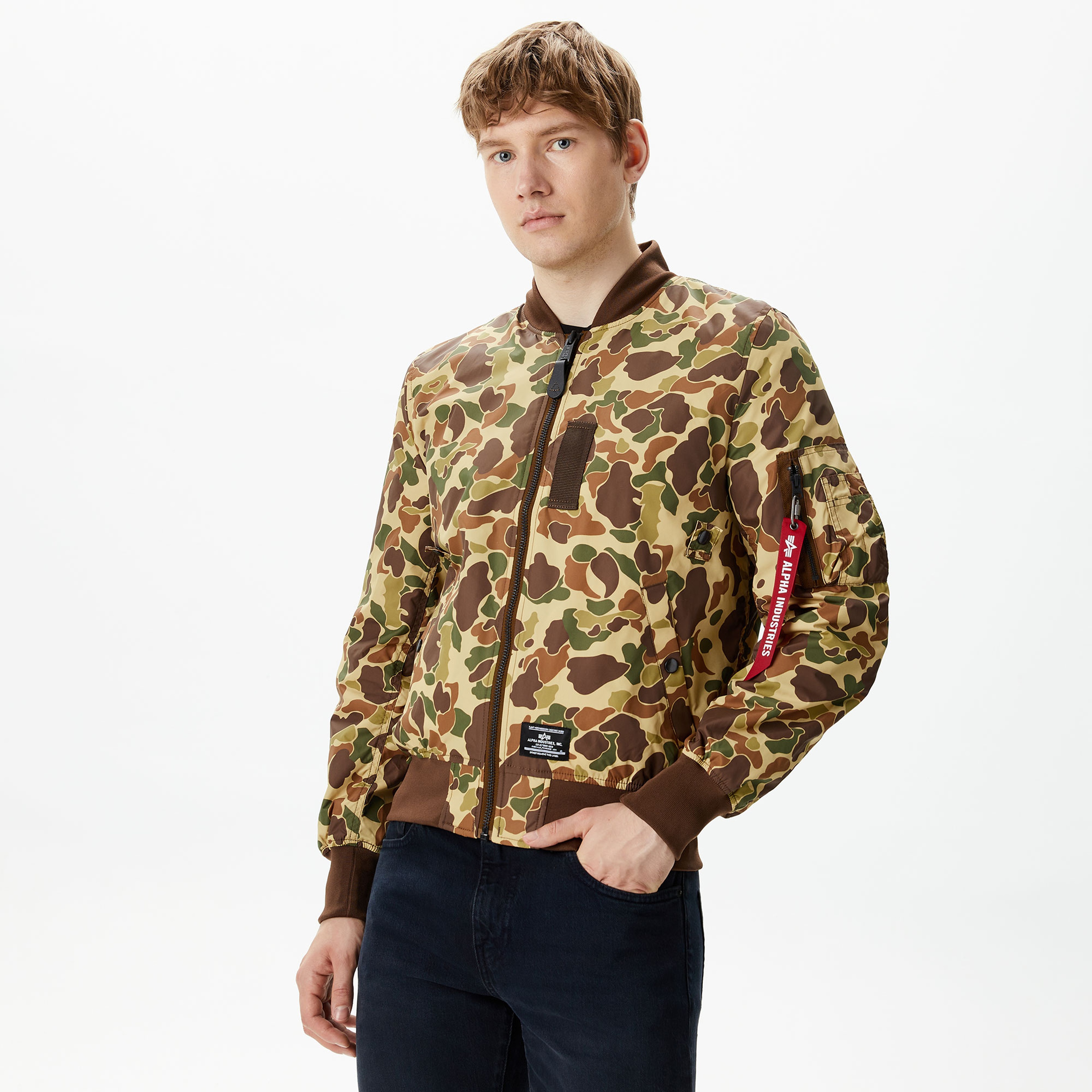 Alpha Industries L-2B Skymaster Gen Flight Erkek Yeşil Ceket