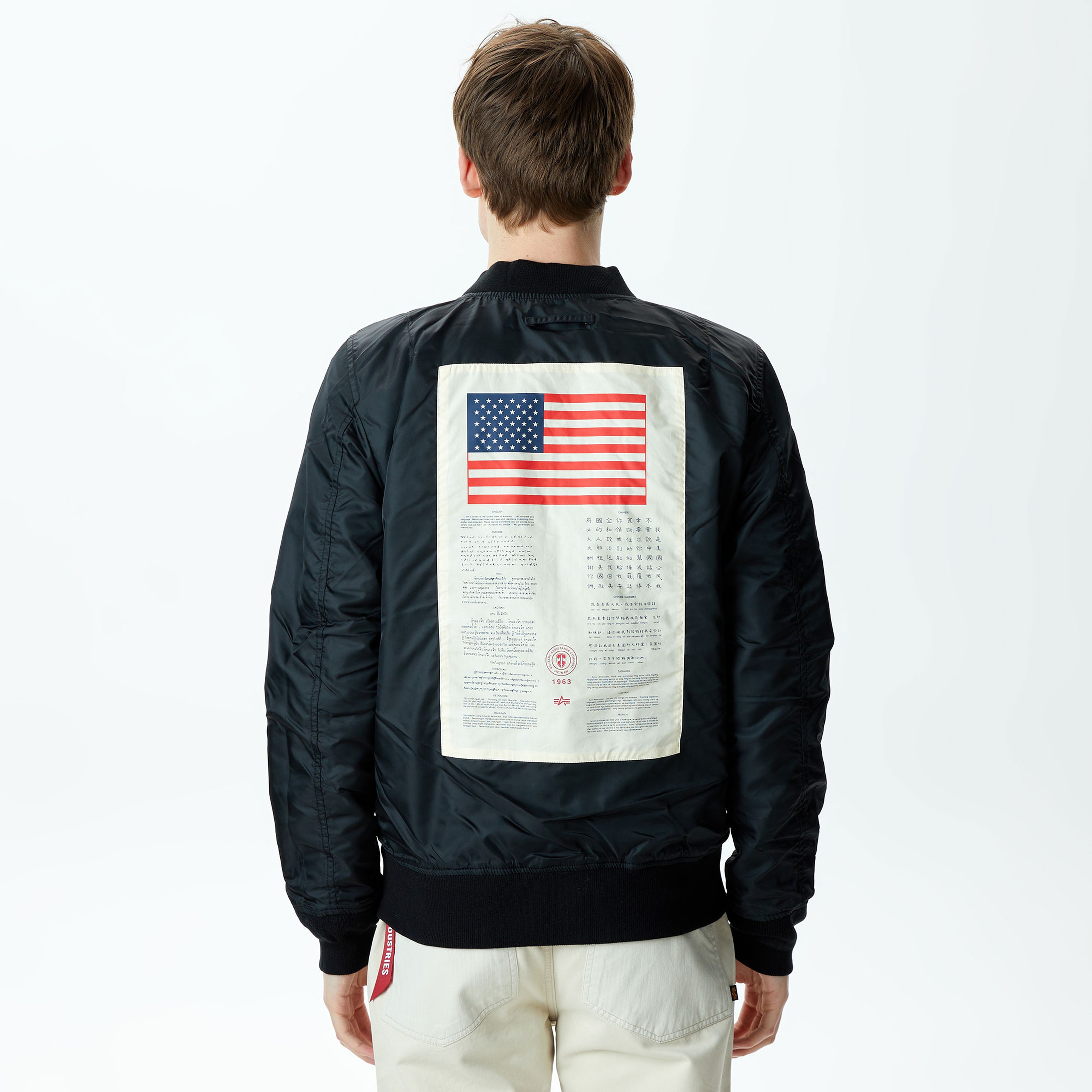 Alpha Industries L-2B Bloodchit Gen Flight Erkek Siyah Ceket