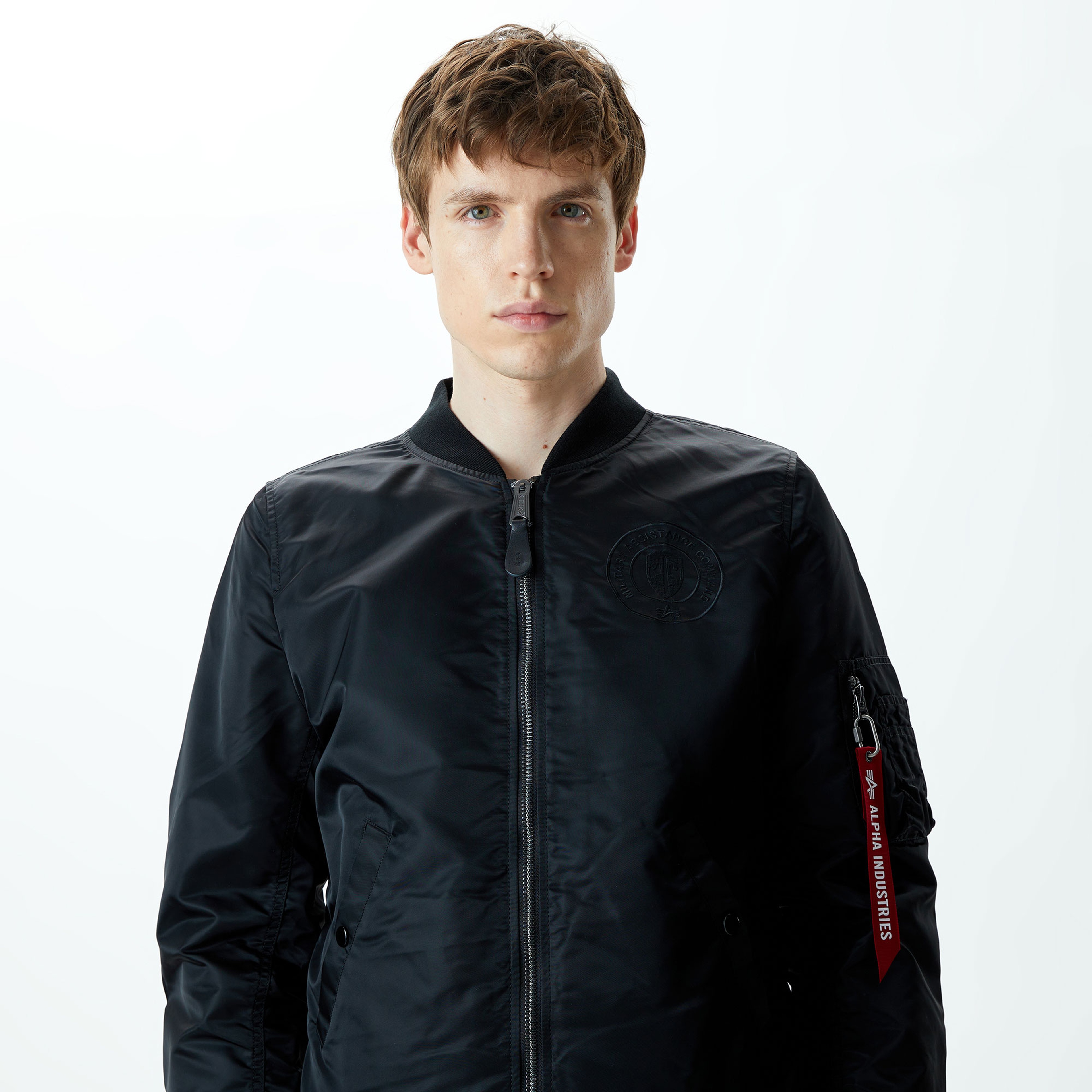 Alpha Industries L-2B Bloodchit Gen Flight Erkek Siyah Ceket