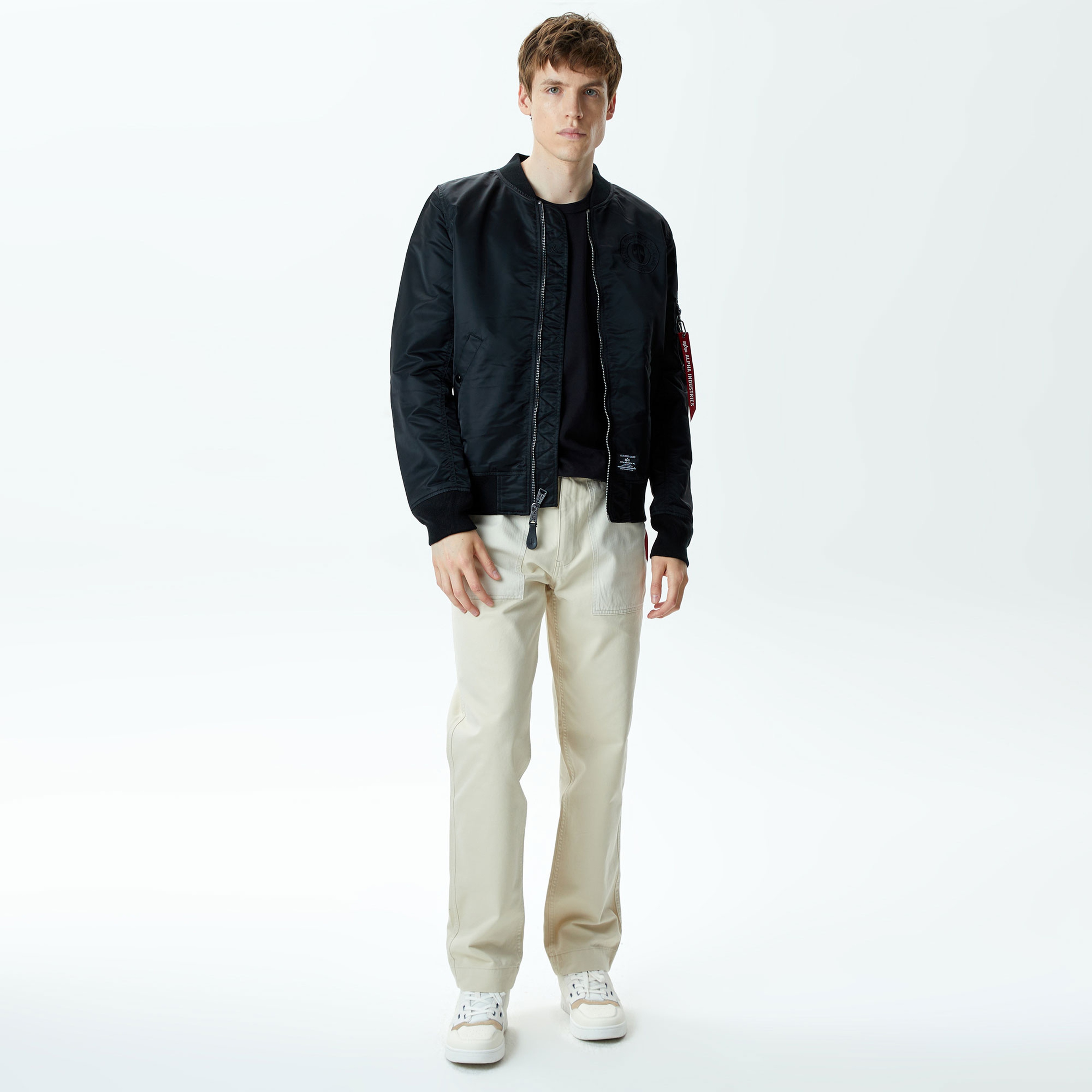 Alpha Industries L-2B Bloodchit Gen Flight Erkek Siyah Ceket