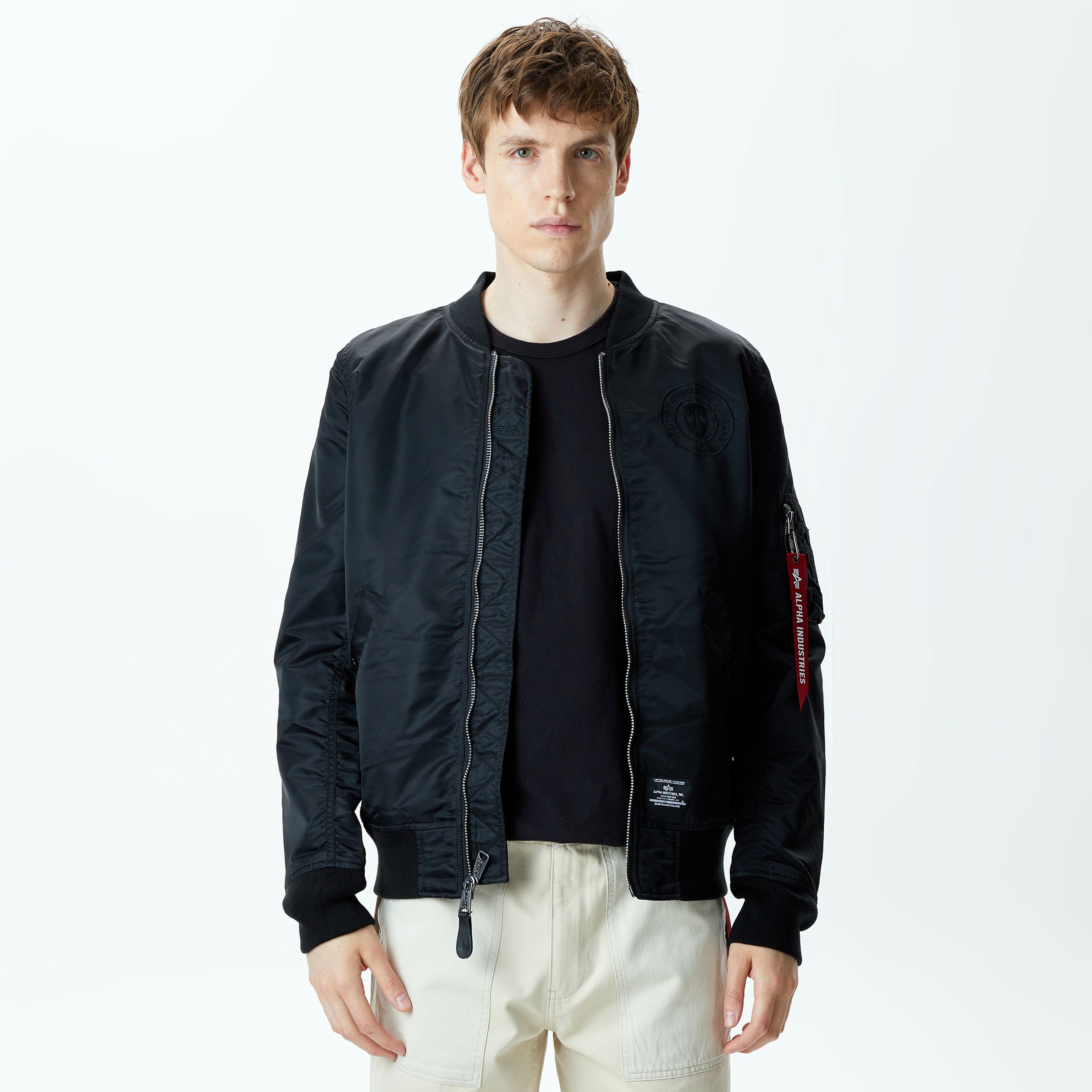 Alpha Industries L-2B Bloodchit Gen Flight Erkek Siyah Ceket