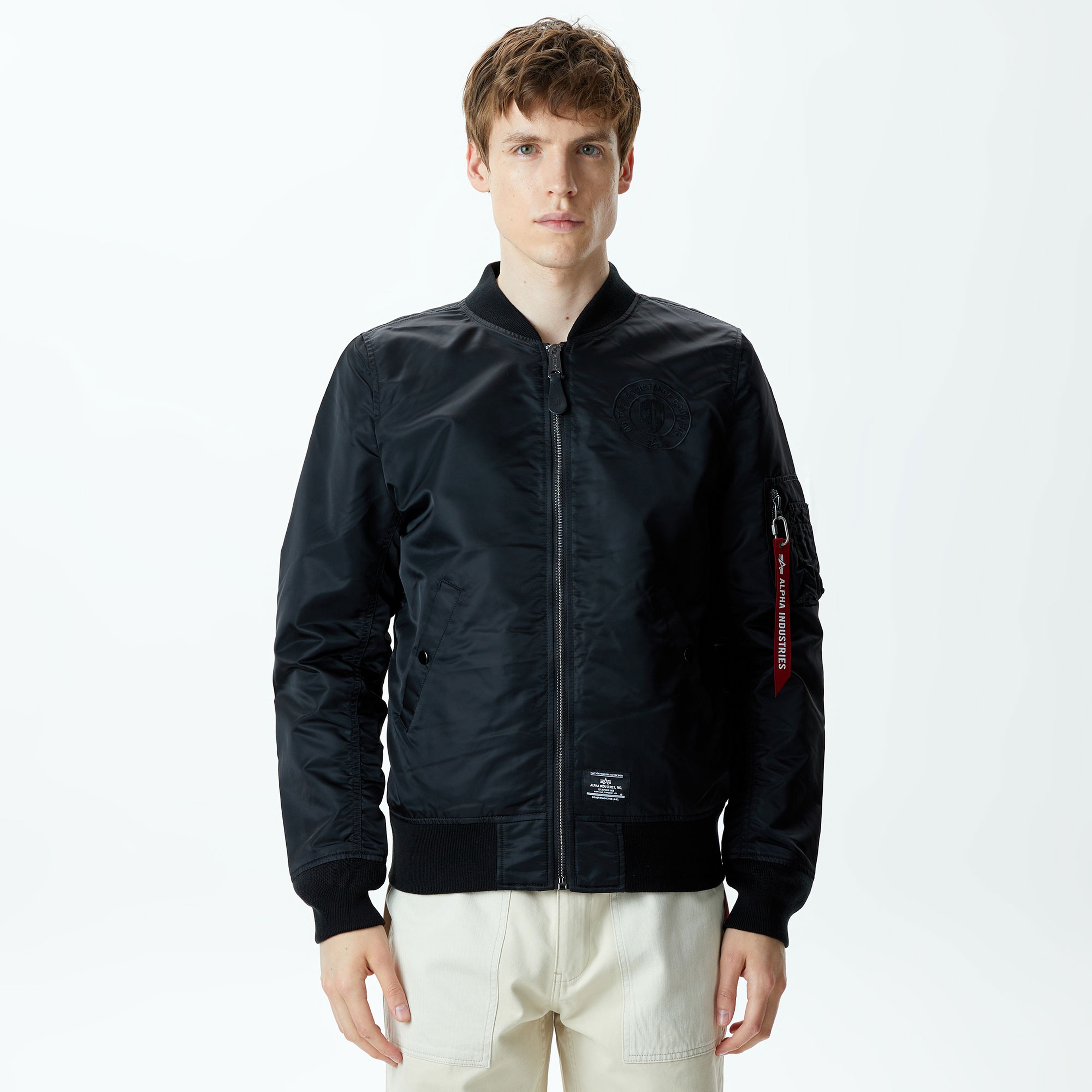 Alpha Industries L-2B Bloodchit Gen Flight Erkek Siyah Ceket
