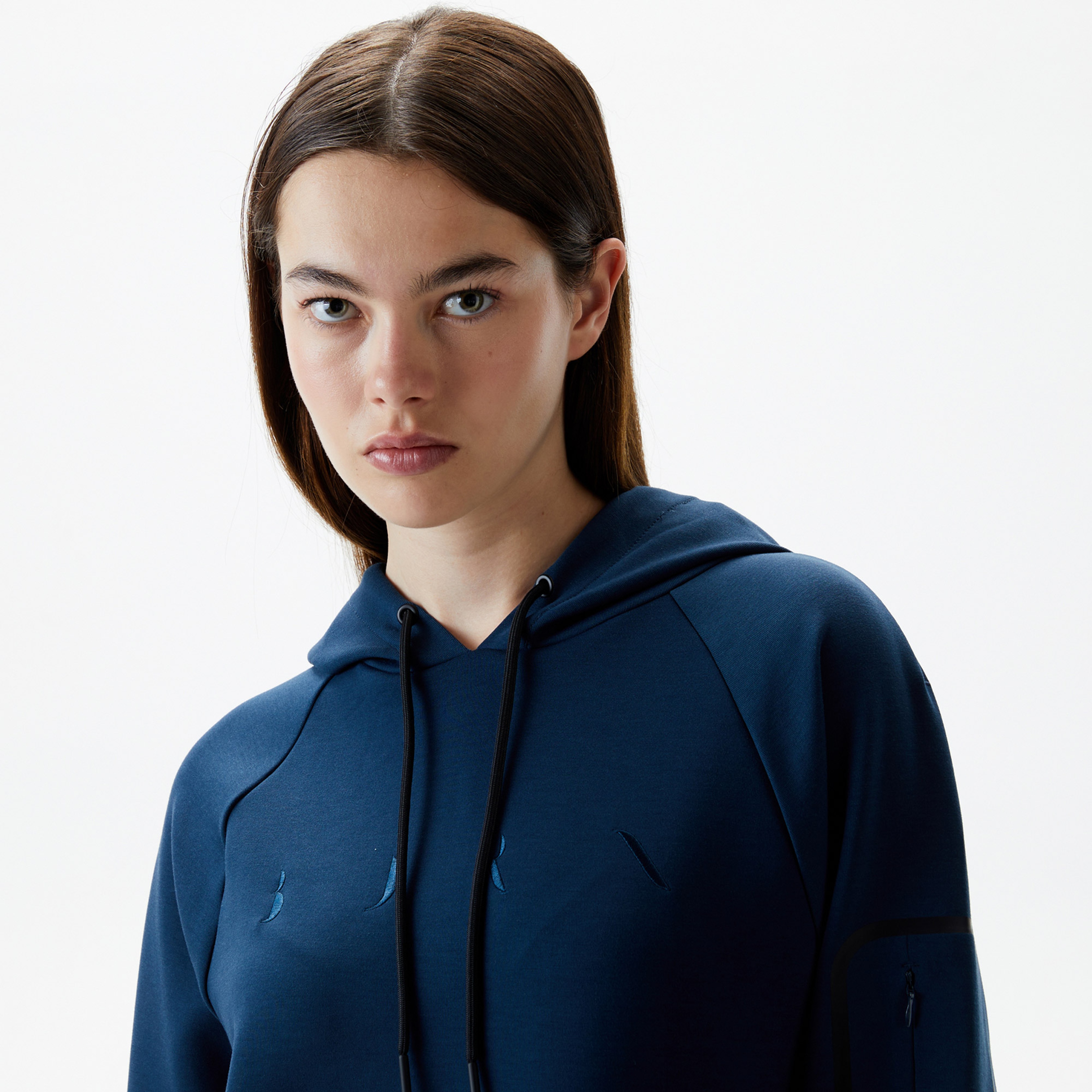 Born Amur Kadın Mavi Sweatshirt