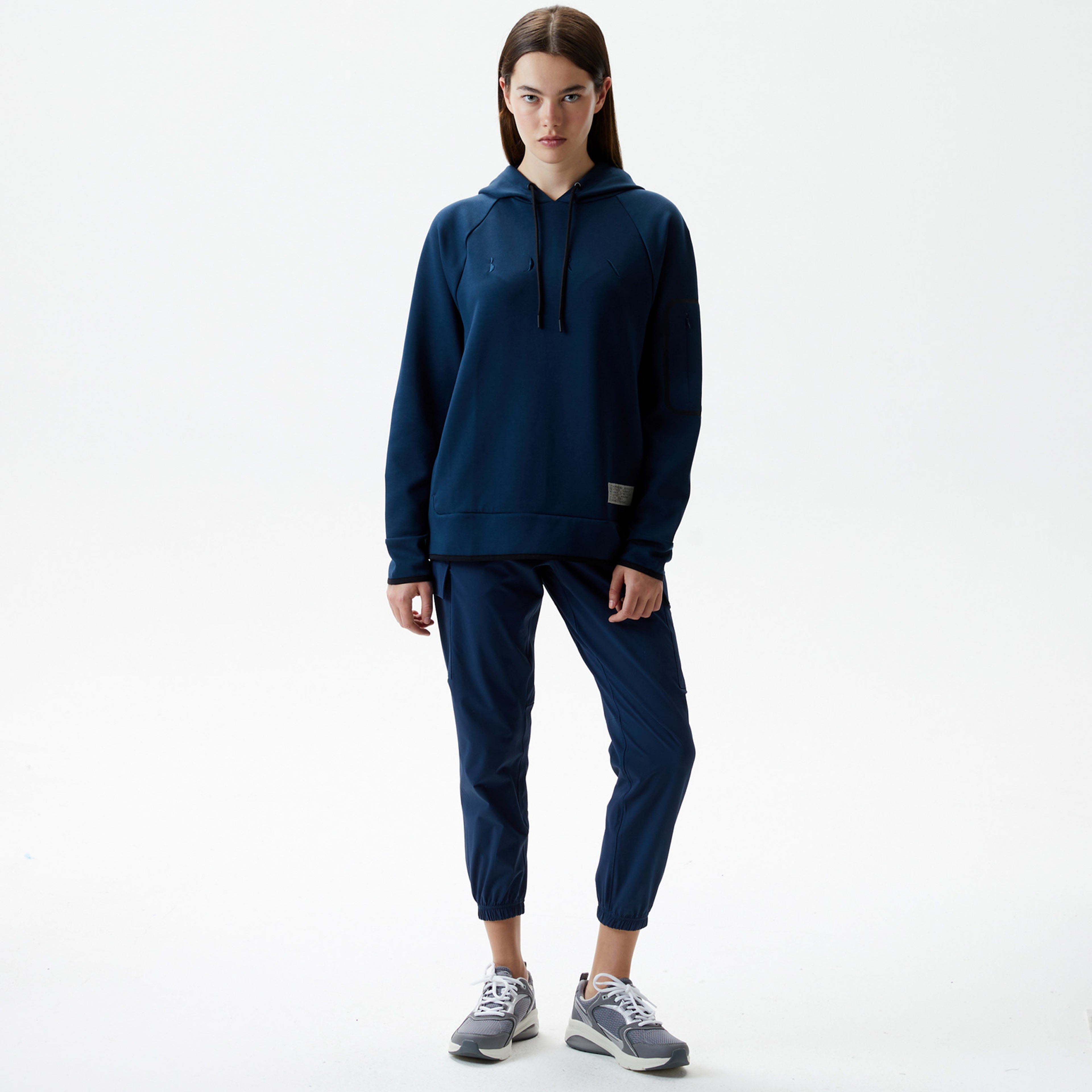 Born Amur Kadın Mavi Sweatshirt