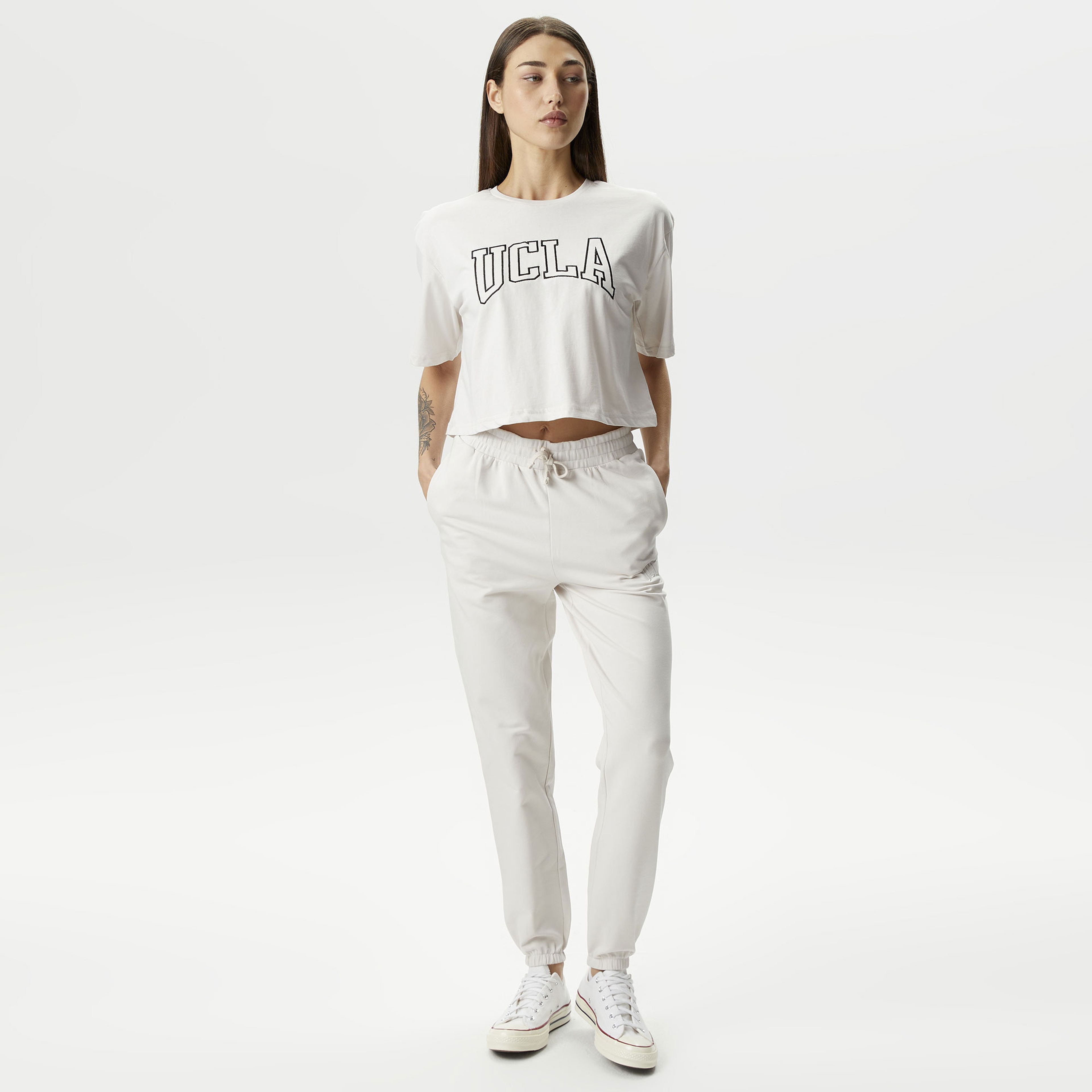 Ucla Jezebel Kadın Krem Eşofman Altı