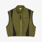 Puma Dare To Woven Vest Kadın Yeşil Ceket