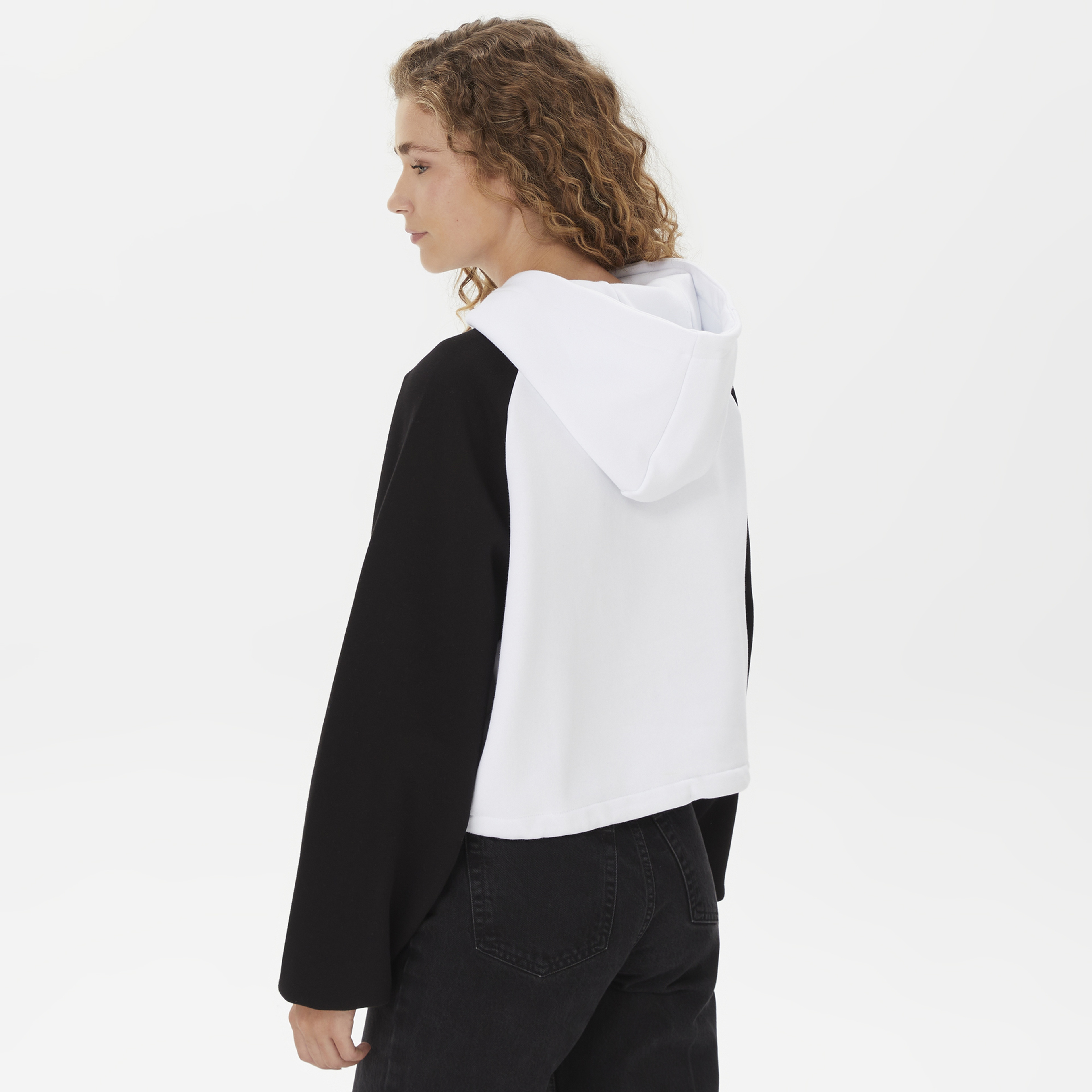 Karl Kani Classic Kadın Beyaz Hoodie