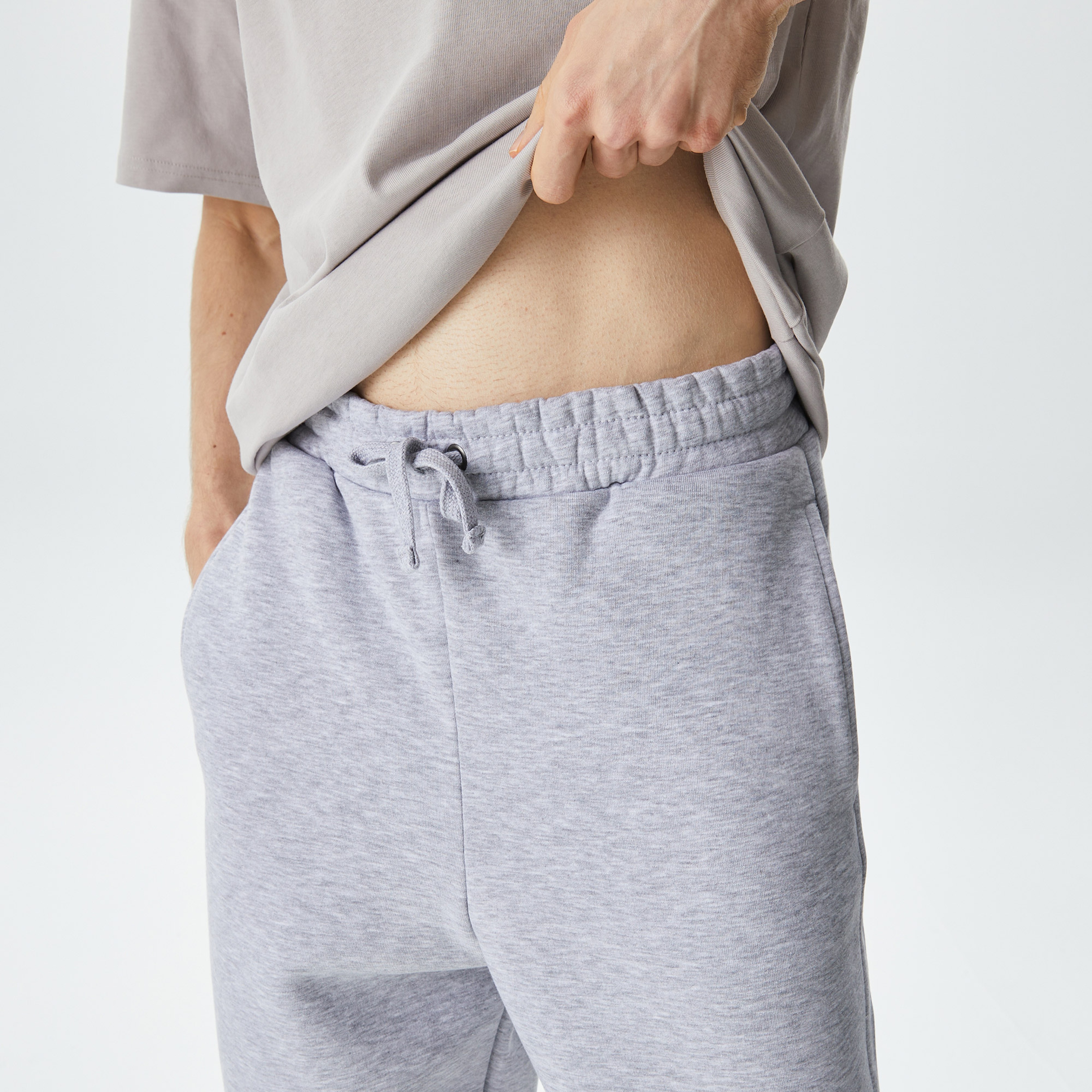 Karl Kani Signature Essential Regular Fit Erkek Gri Eşofman Altı