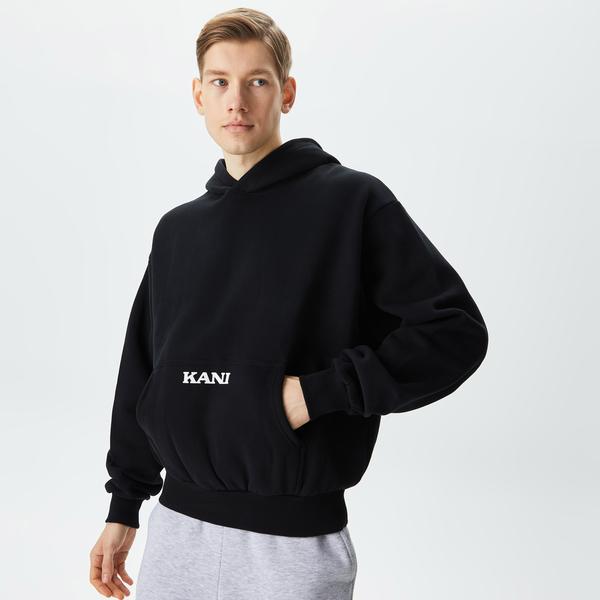 Karl Kani Small Retro Os Erkek Siyah Hoodie