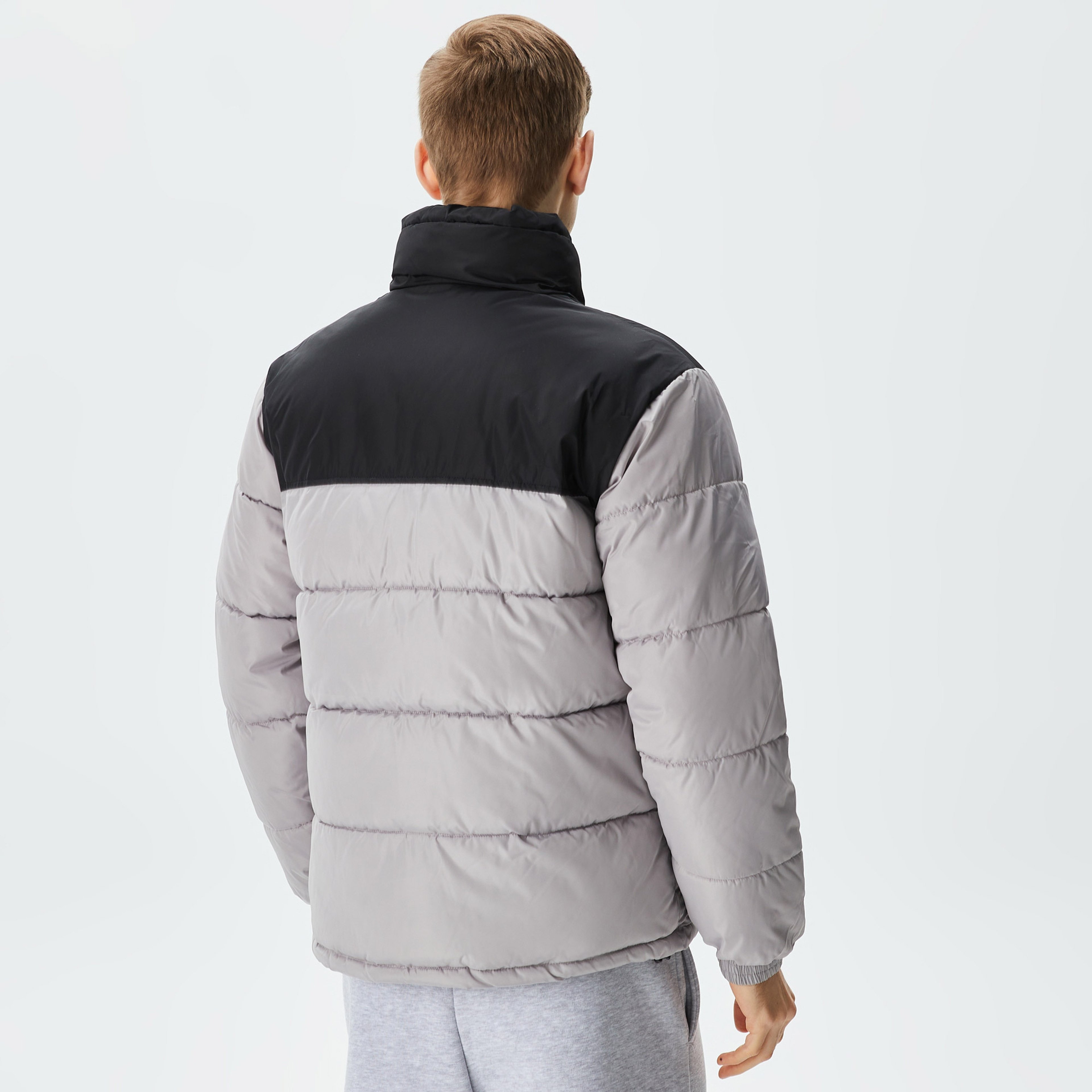 Karl Kani Retro Essential Puffer Erkek Gri Ceket