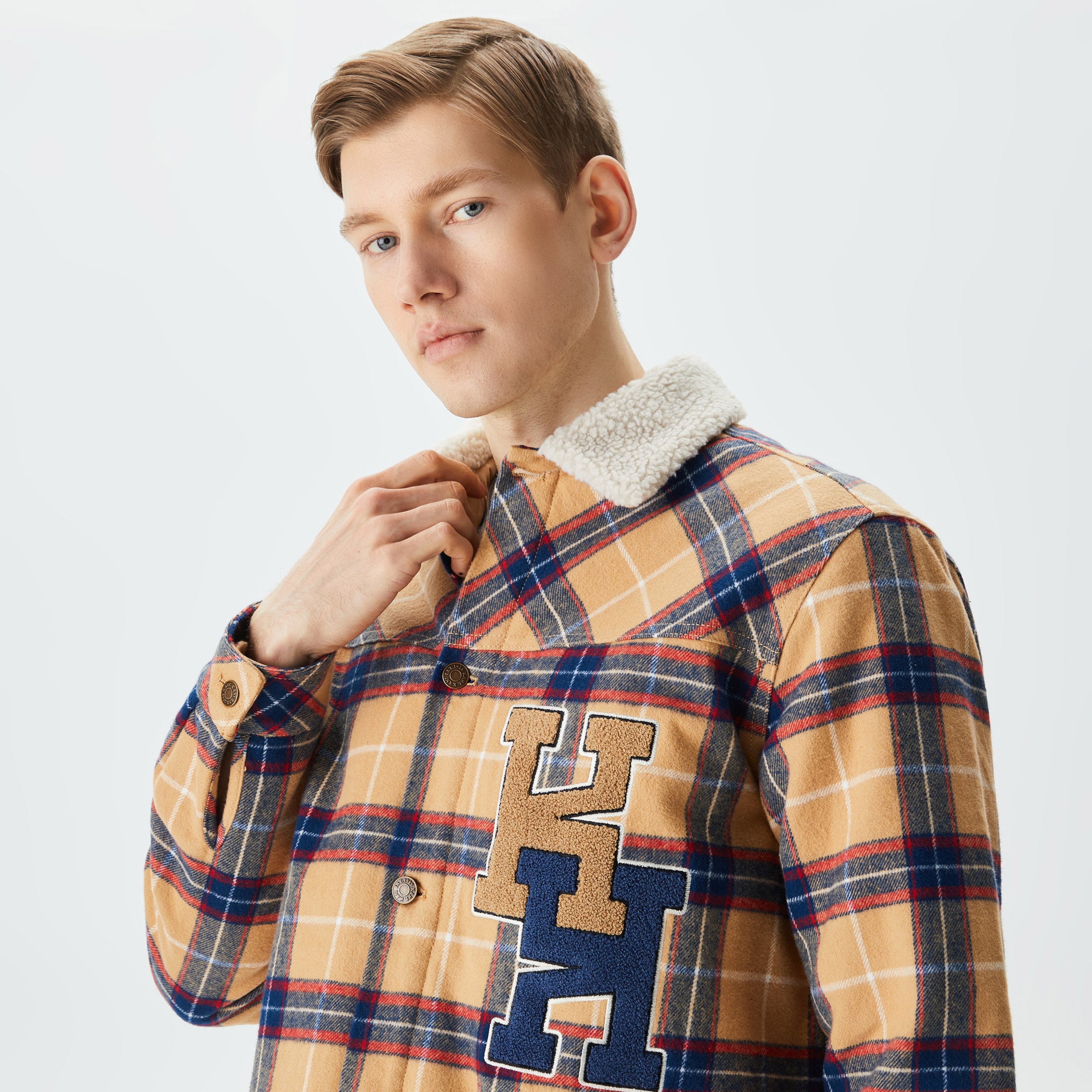 Karl Kani Woven Retro Heavy Flannel Erkek Renkli Ceket