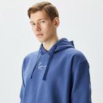 Karl Kani Small Signature Essential Erkek Mavi Hoodie
