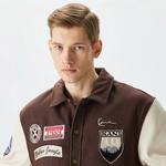 Karl Kani Chest Signature Block College Erkek Kahverengi Ceket