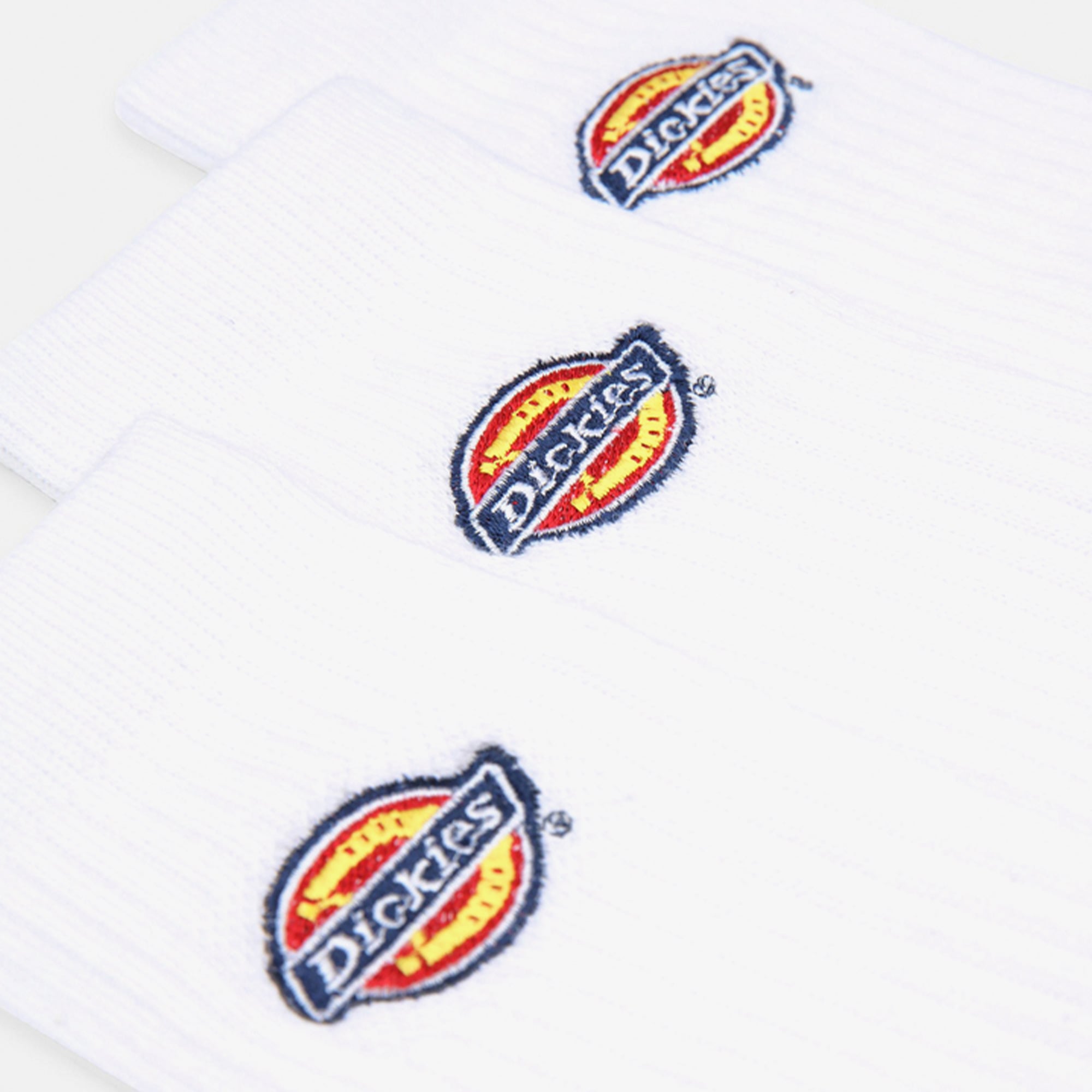 Dickies Valley Grove Unisex Beyaz 3'lü Çorap