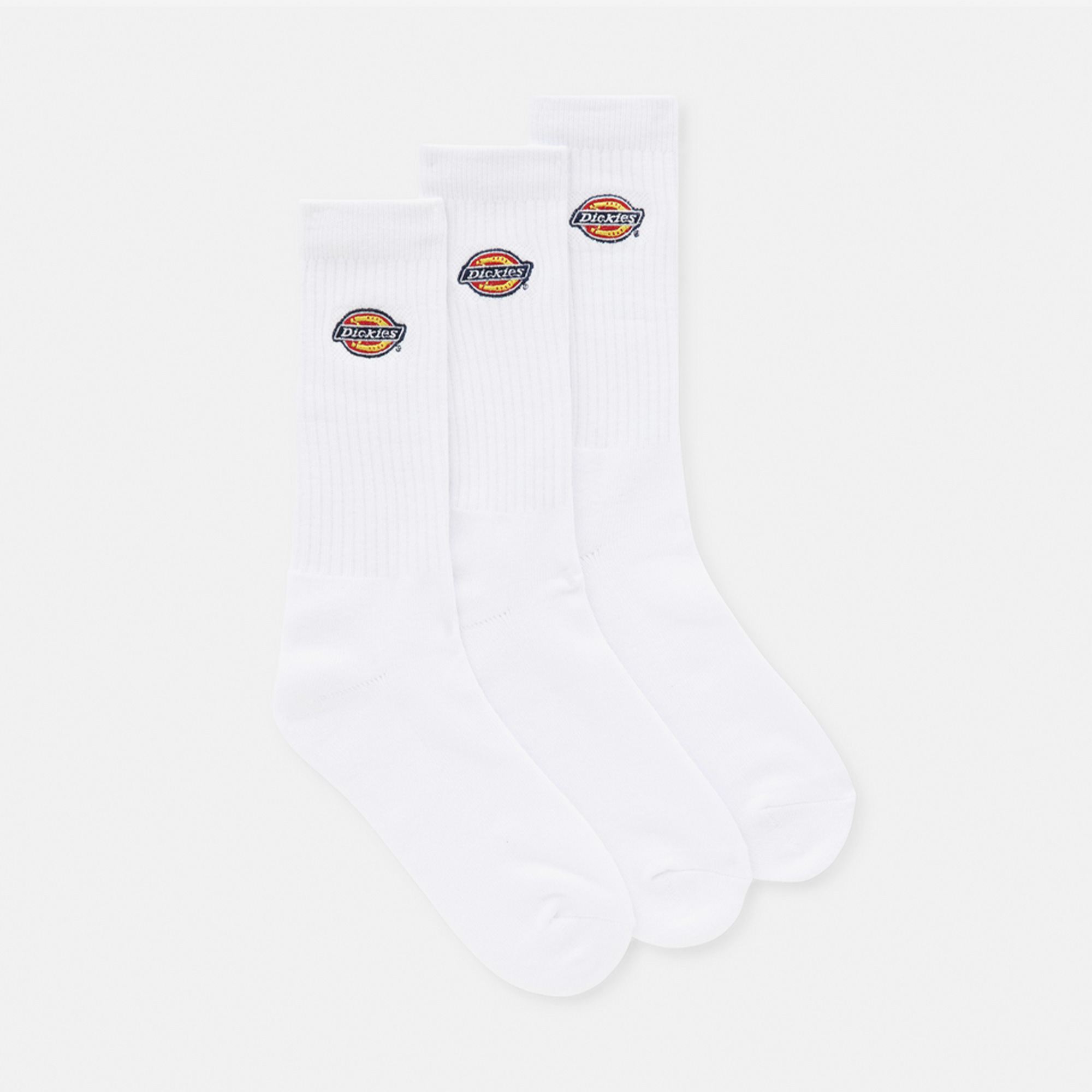 Dickies Valley Grove Unisex Beyaz 3'lü Çorap