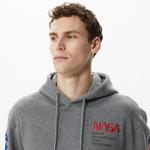 Alpha Industries Nasa Erkek Gri Hoodie