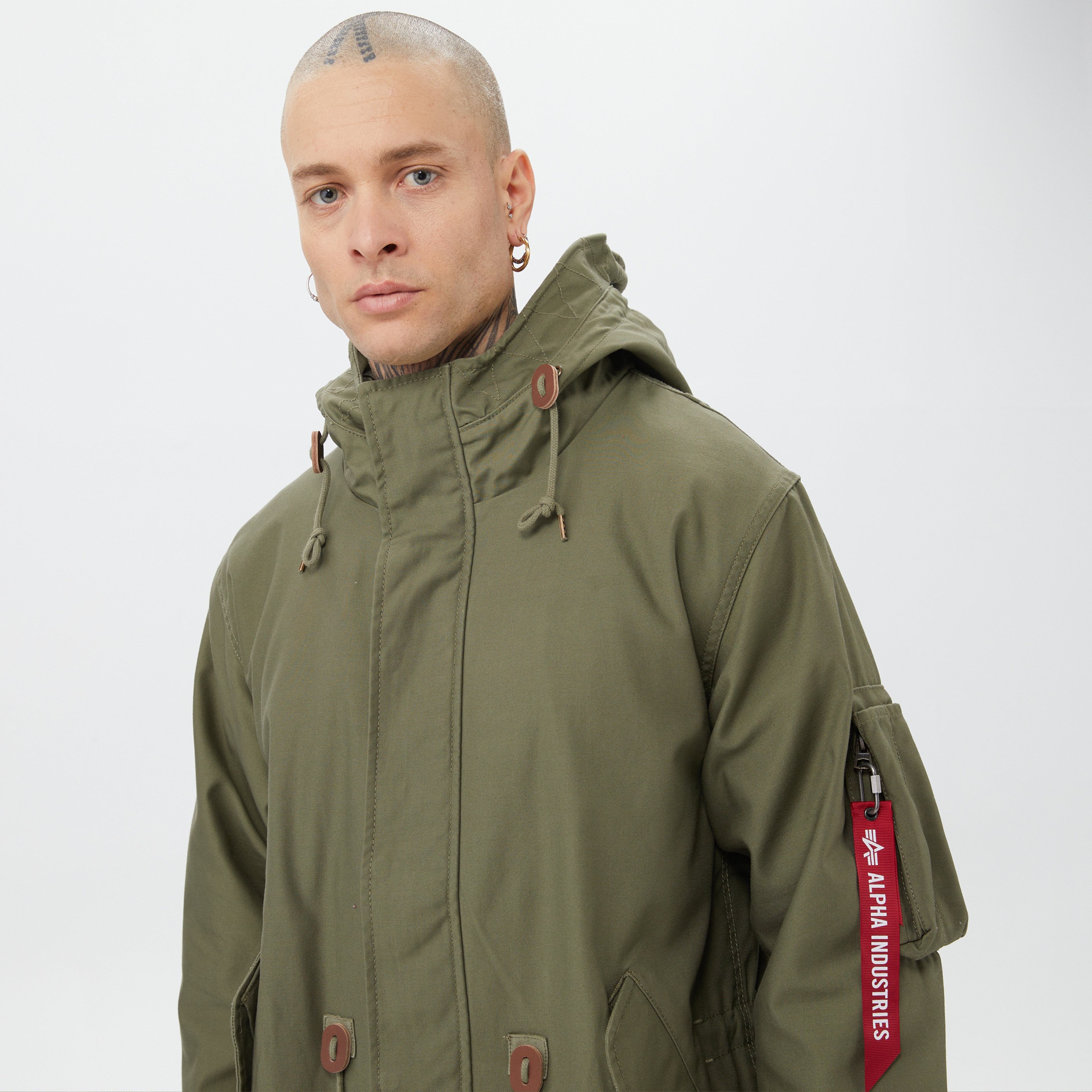 Alpha Industries M-59 Fishtail Mod Erkek Haki Ceket
