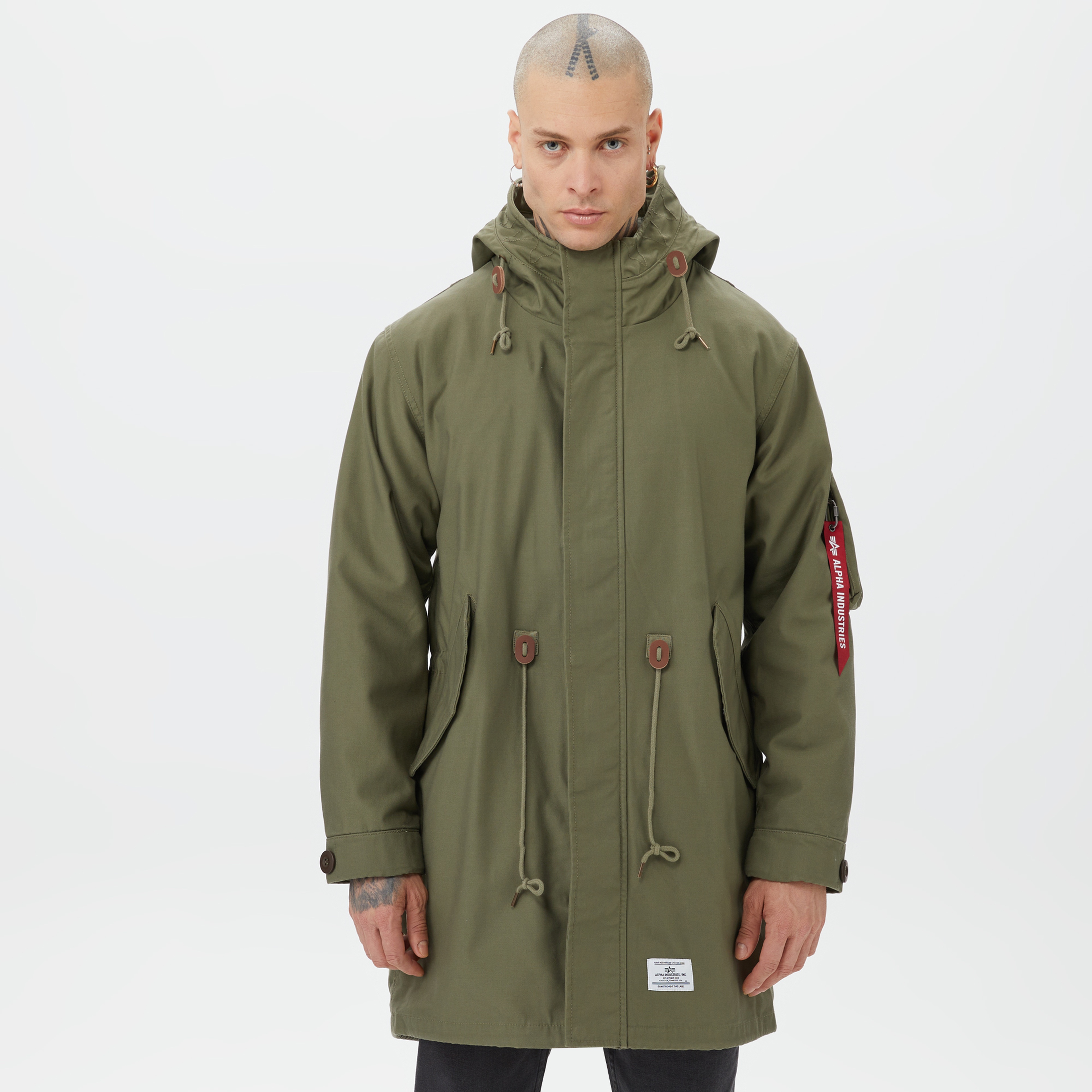 Alpha Industries M-59 Fishtail Mod Erkek Haki Ceket