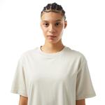 Nike Sportswear Chill Knit Oversized Kadın Krem Elbise