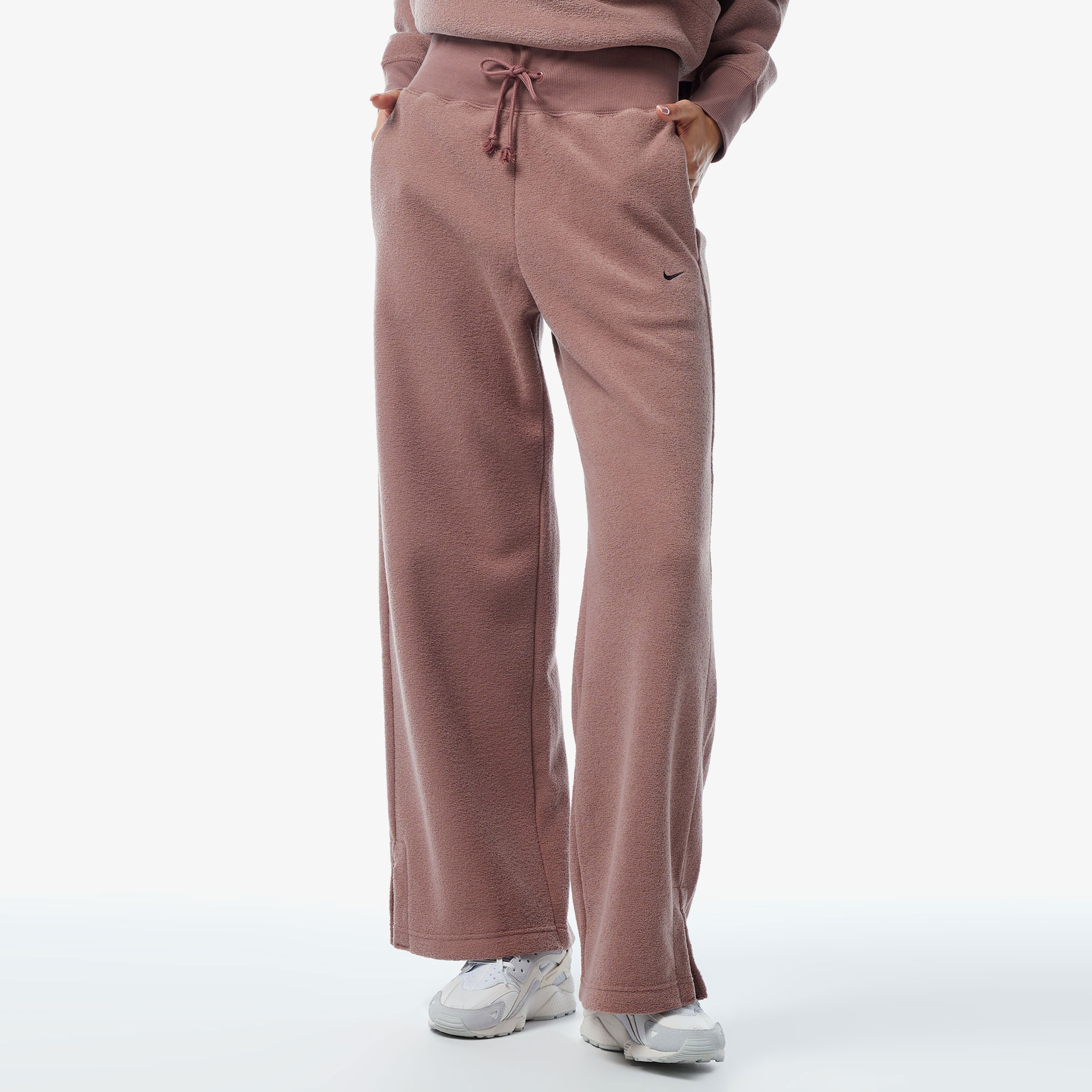 Nike Sportswear Phoenix Plush Kadın Kahverengi Eşofman Altı